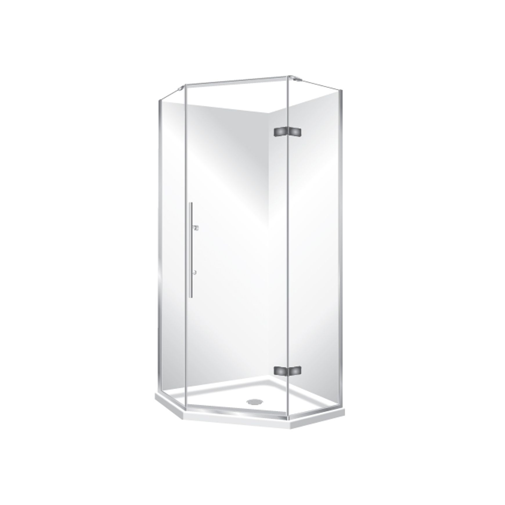 Frameless Pivot Angle 1000