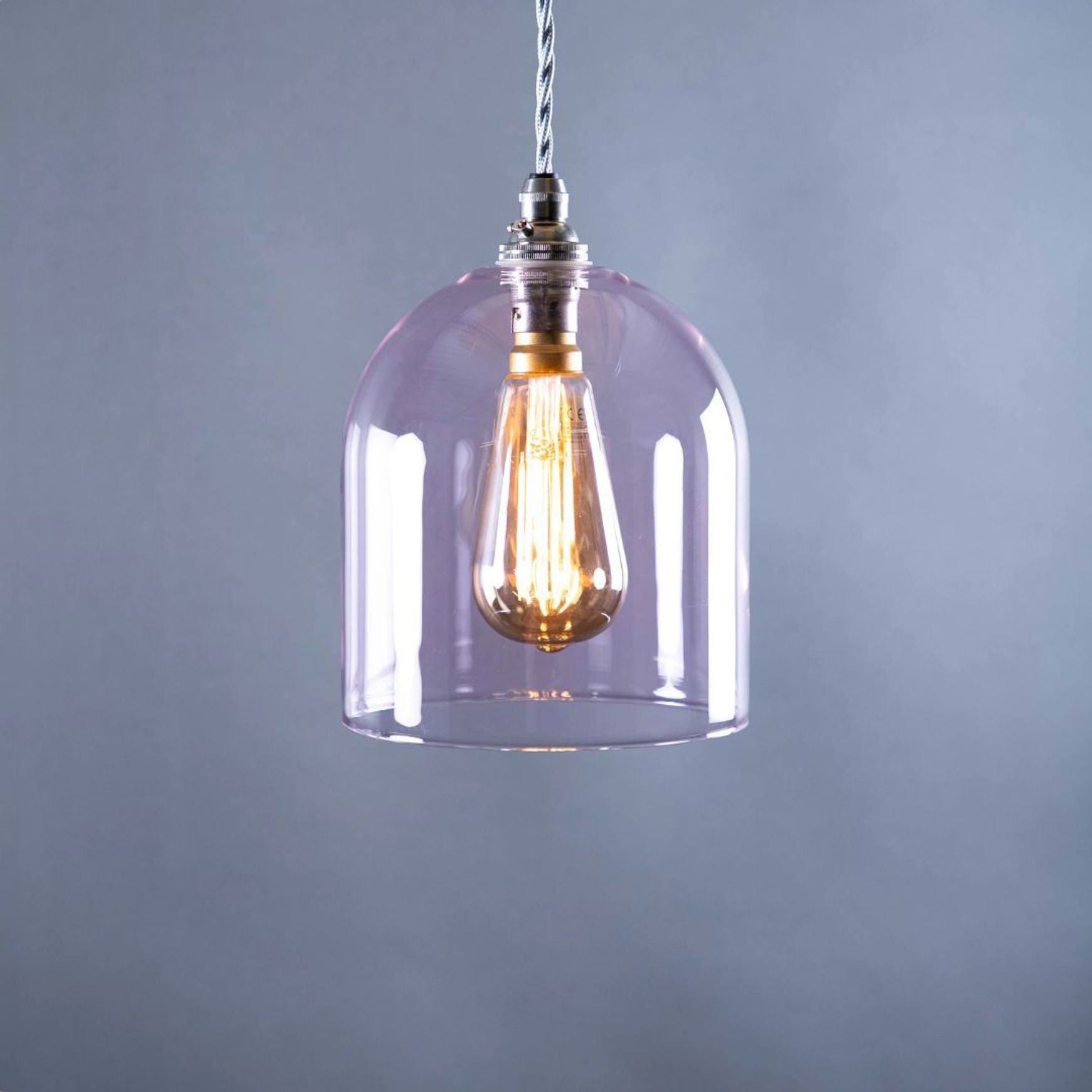 Frieda Coloured Glass Pendant