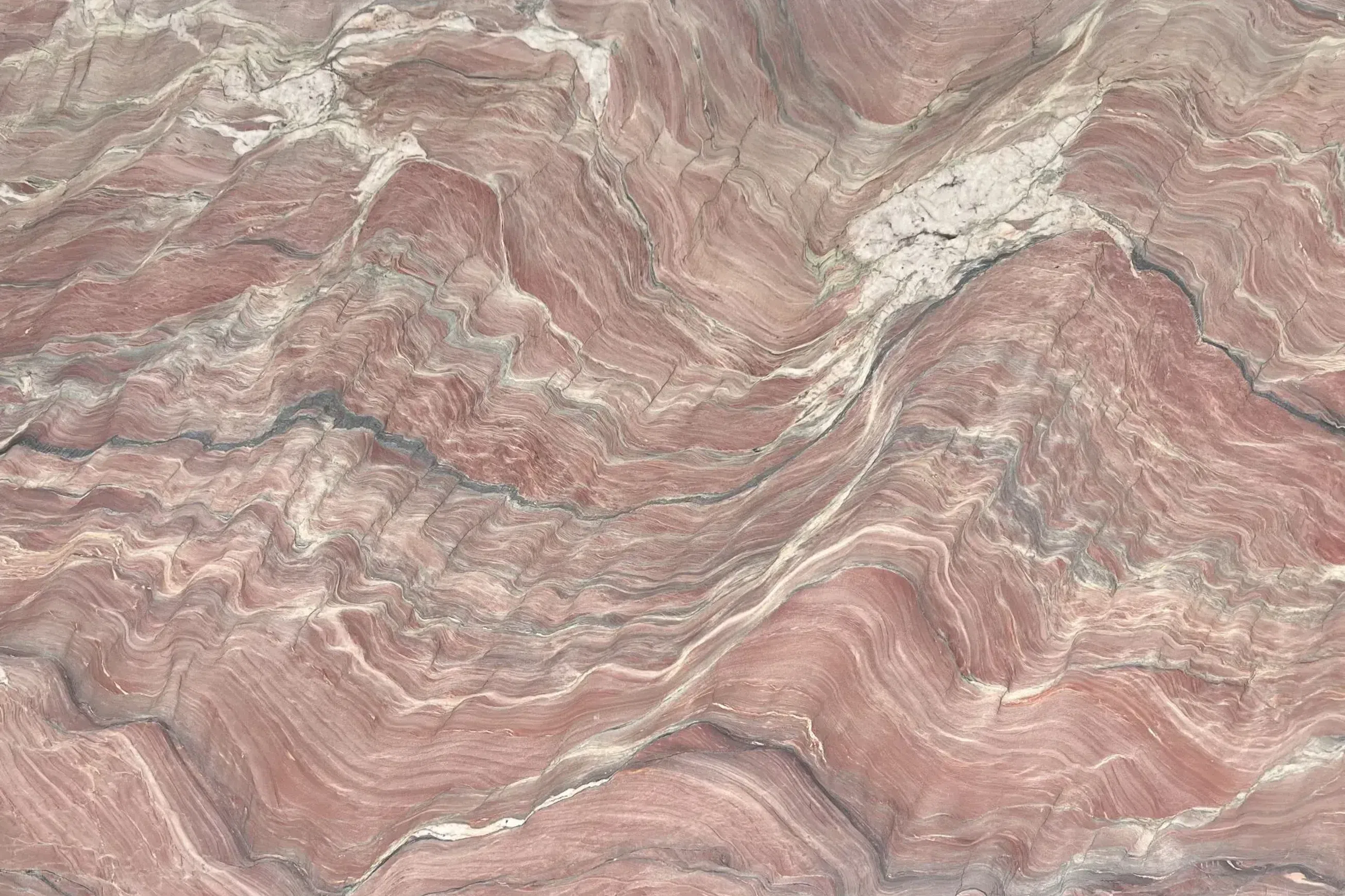 Red Silk Marble Benchtop