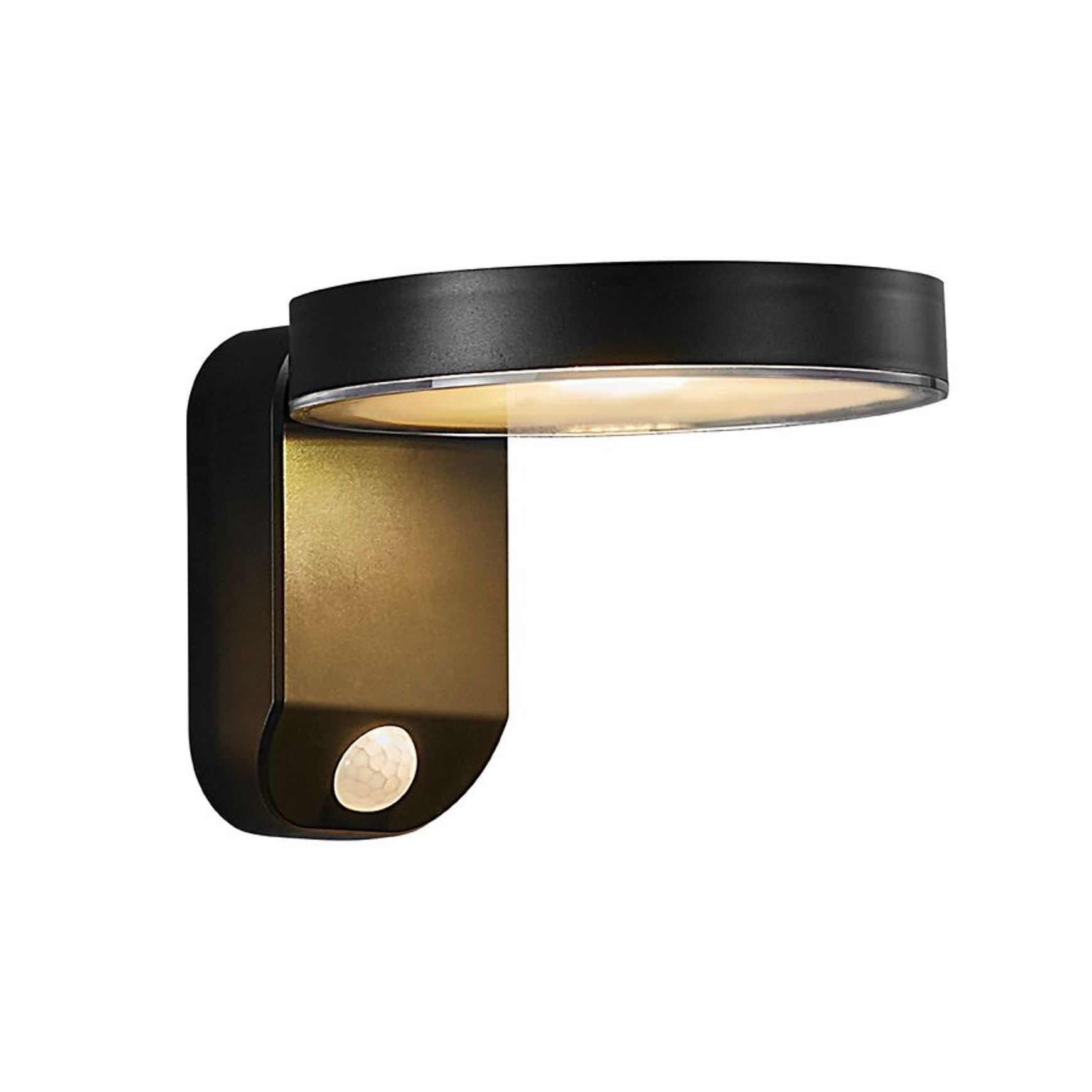 Rica Round Solar Wall Light