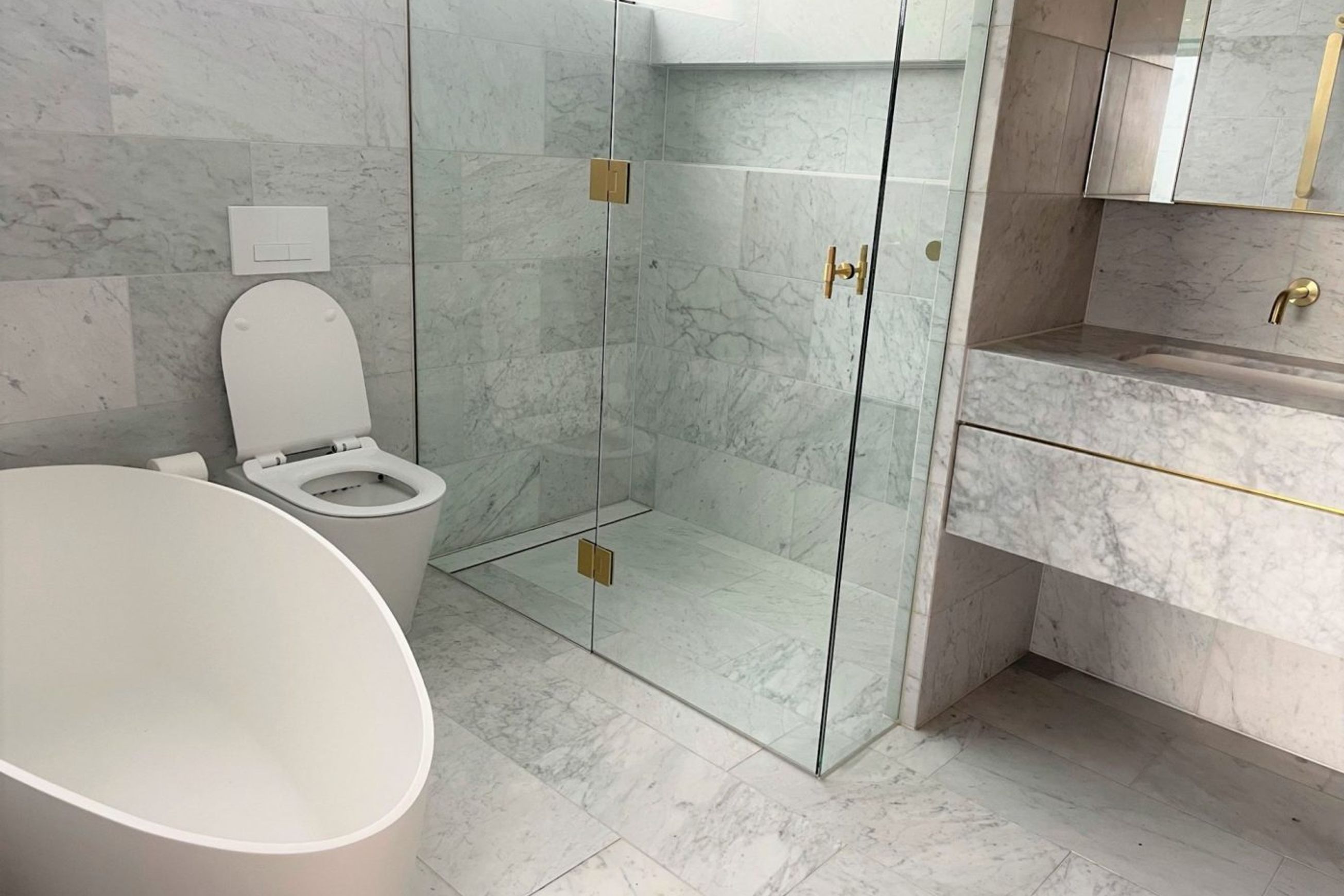 Bianco Carrara Marble Tiles
