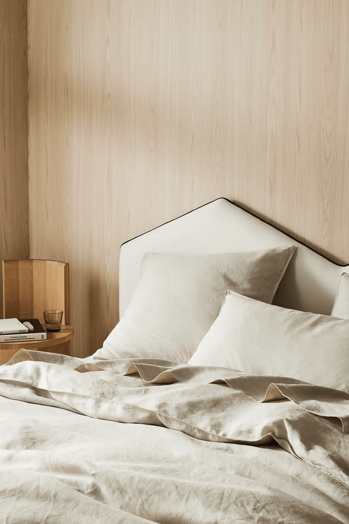 Ravello Pillowcase Pair - Bone | Standard, King or Euro Size