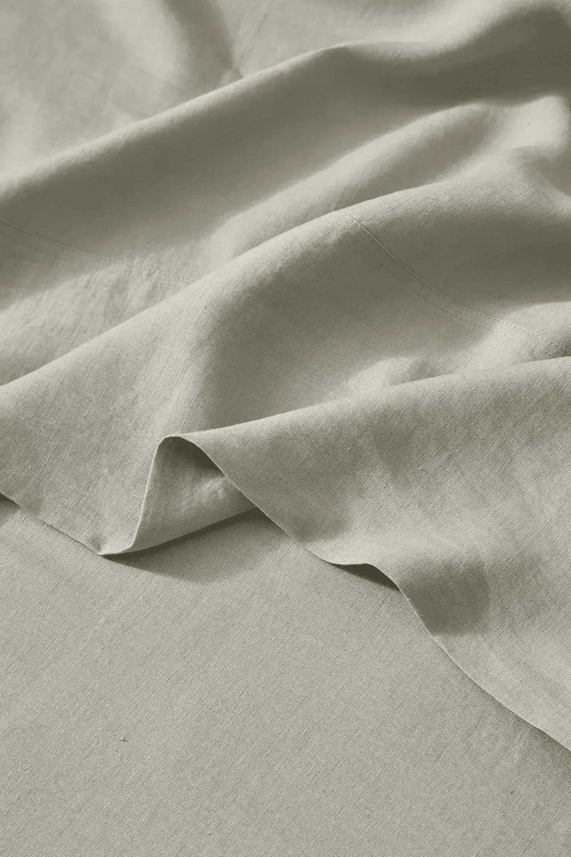 Ravello Linen Flat Sheet - Bone | Weave Home Bed Linen