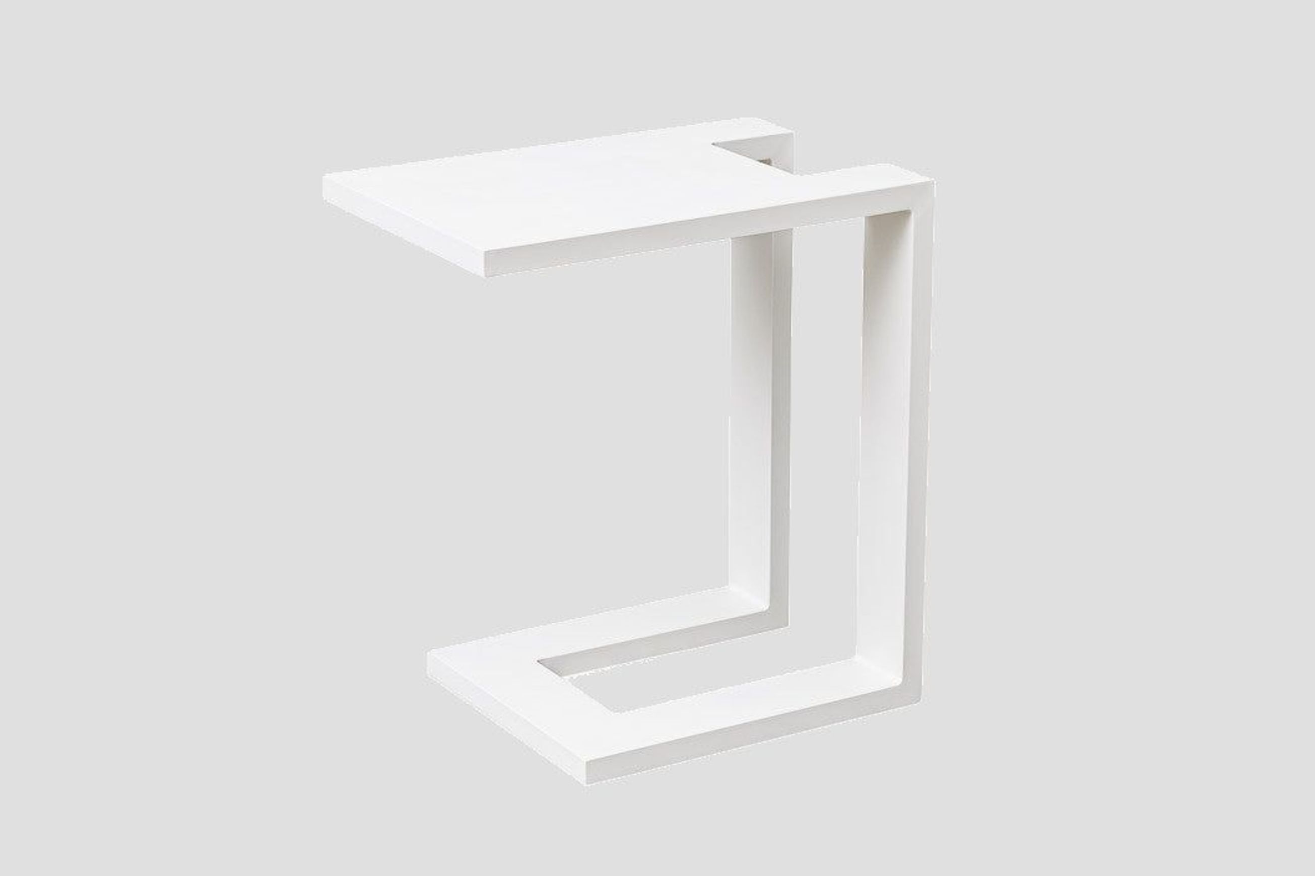 RECTANGULAR ALUMINIUM SIDE TABLE