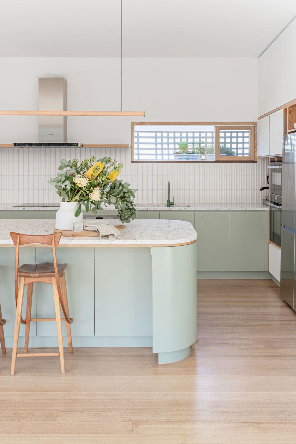 Roller Pendant | American Oak