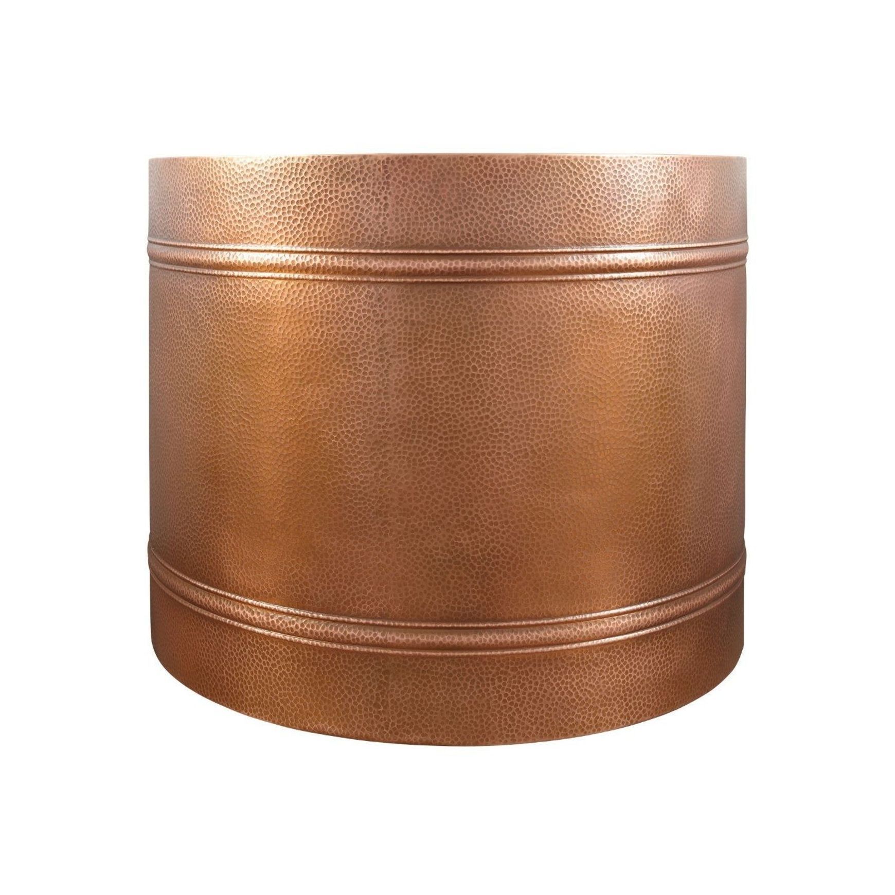 Round Copper Soak Tub 1092mm - CBSMR33 1092