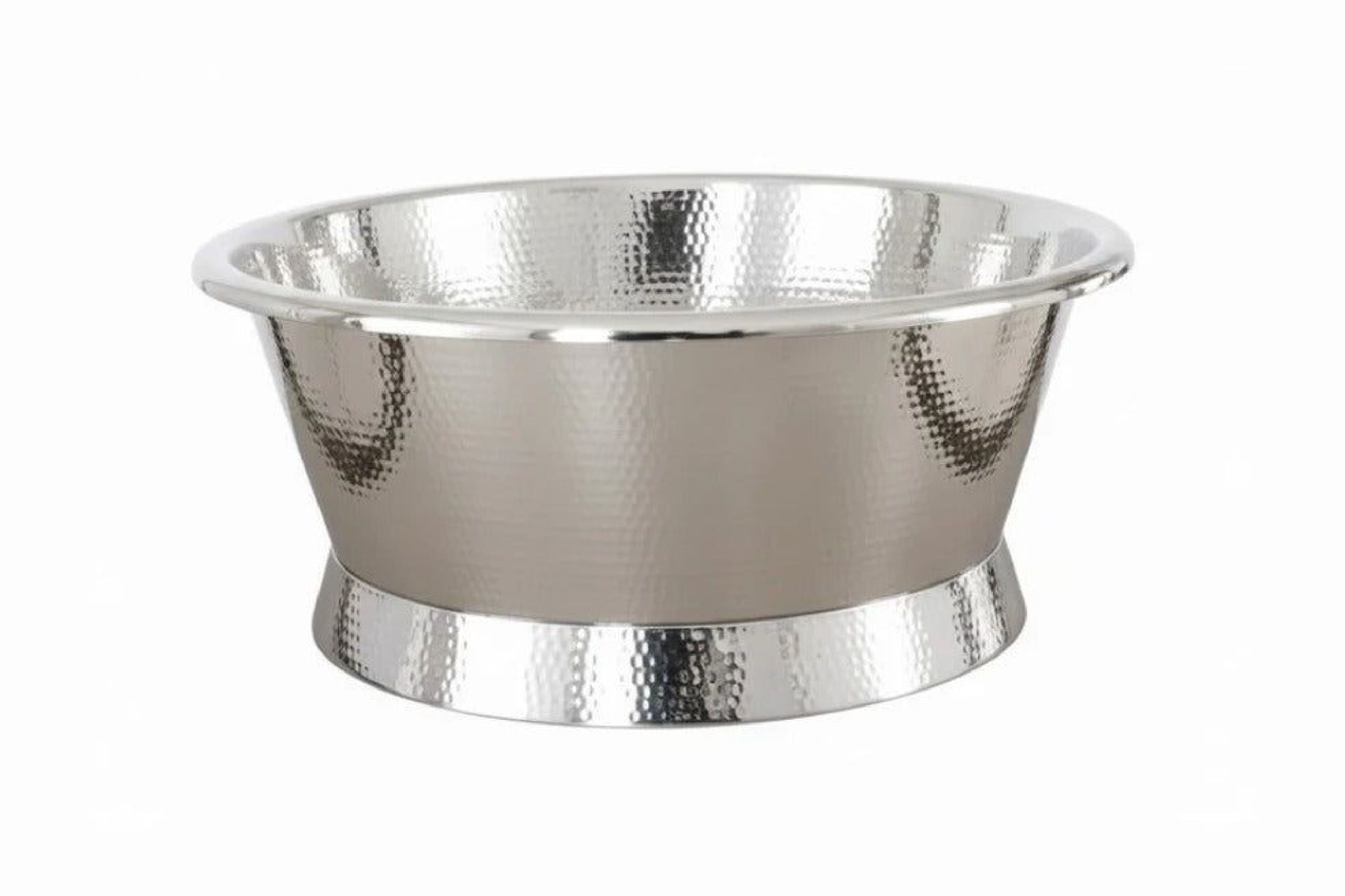Round Hammered Nickel Bath 1500mm - CBR004 1500