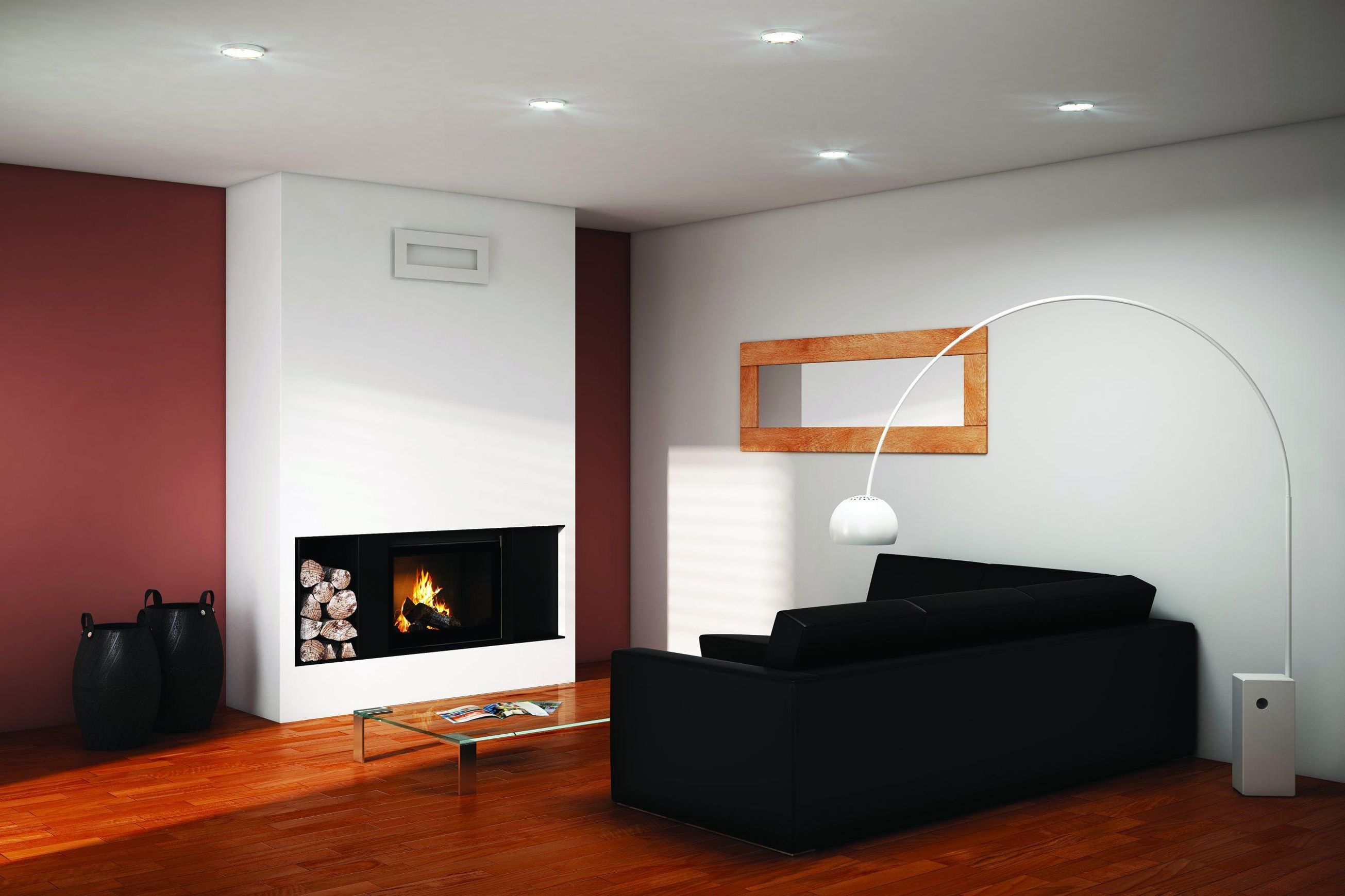 Seguin Visio 8 Plus Cast Iron Fireplace