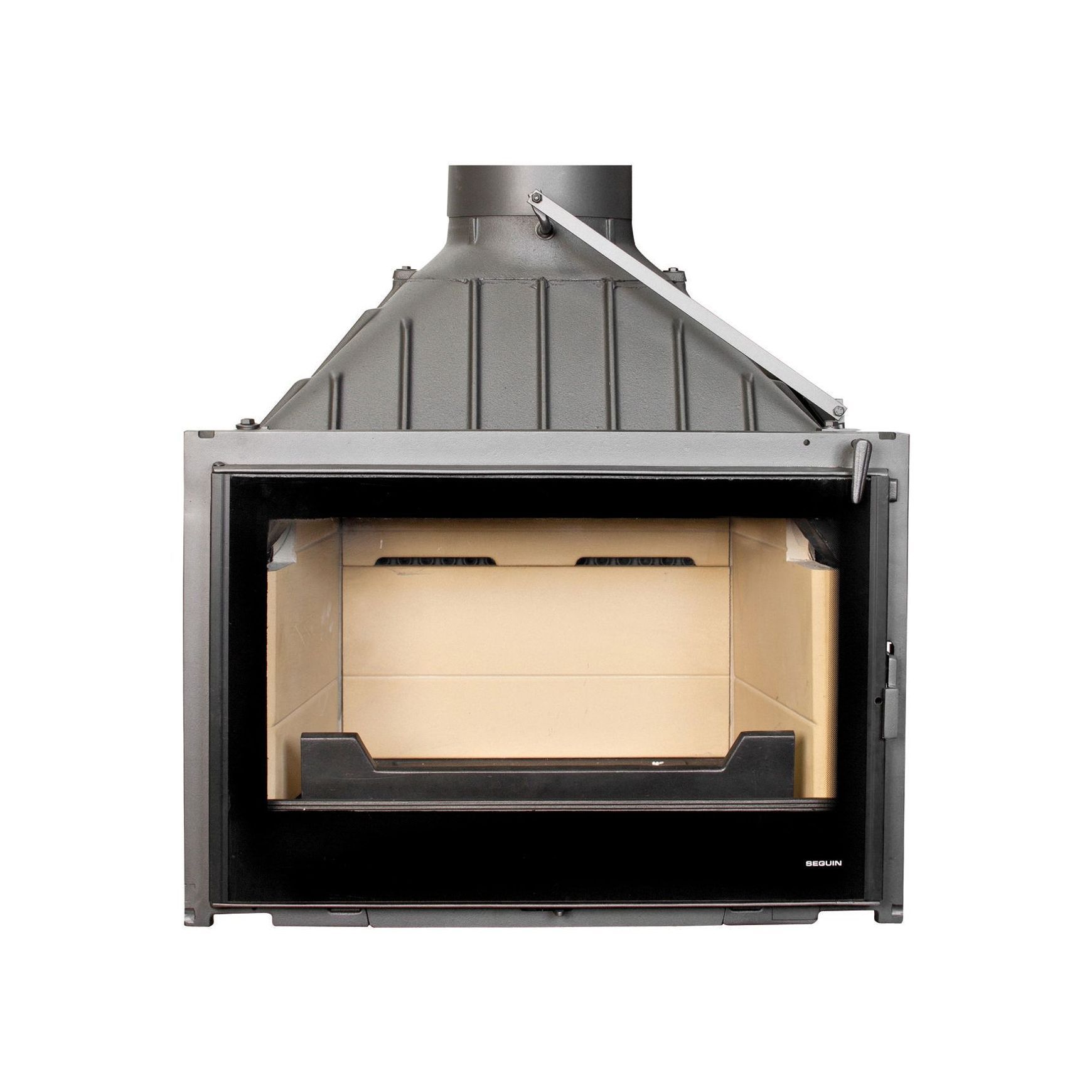 Seguin Visio 8 Plus Cast Iron Fireplace