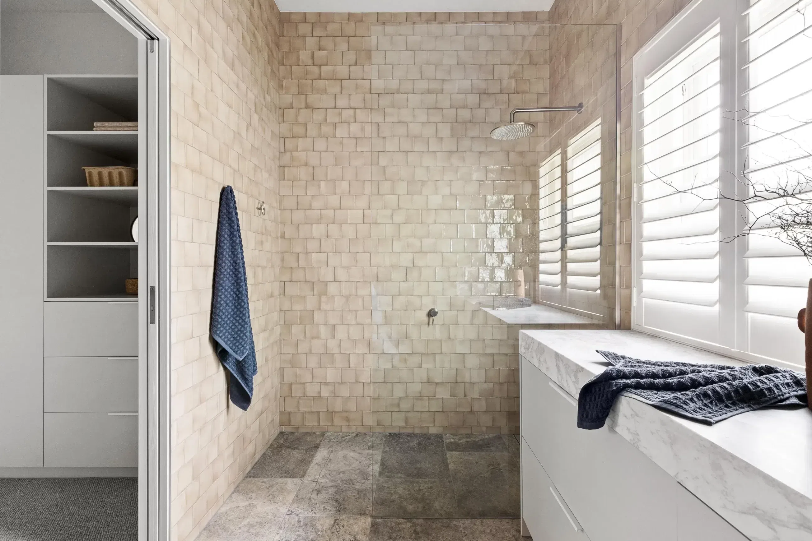 Silver Premium Travertine Tiles