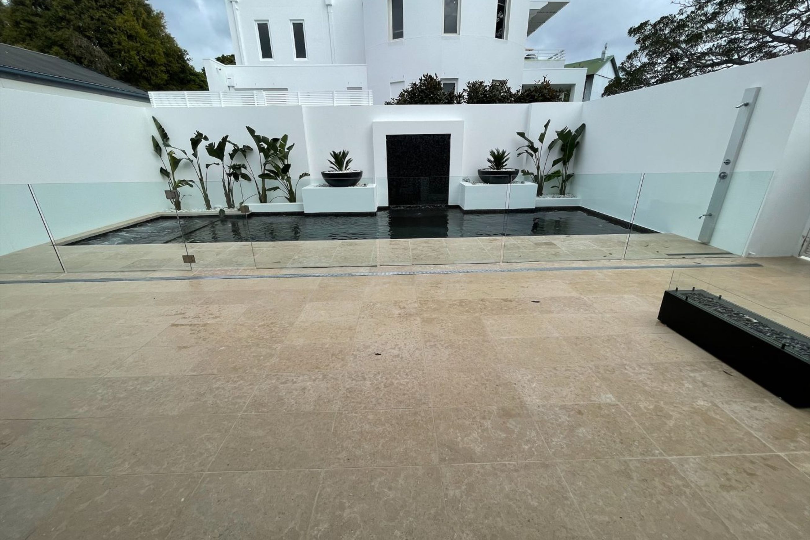 Sinai Pearl Brushed Limestone Tiles