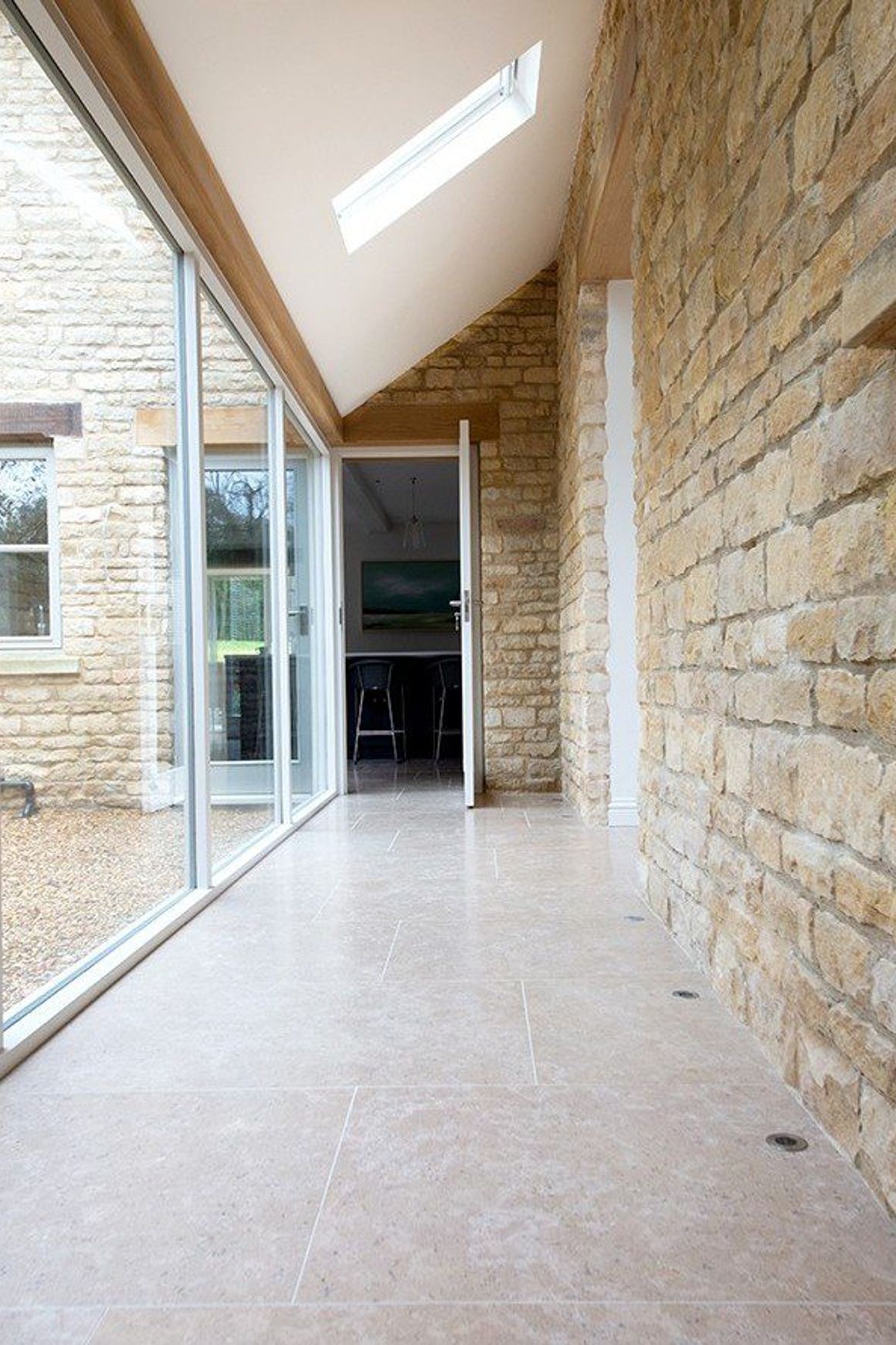 Sinai Pearl Brushed Limestone Tiles
