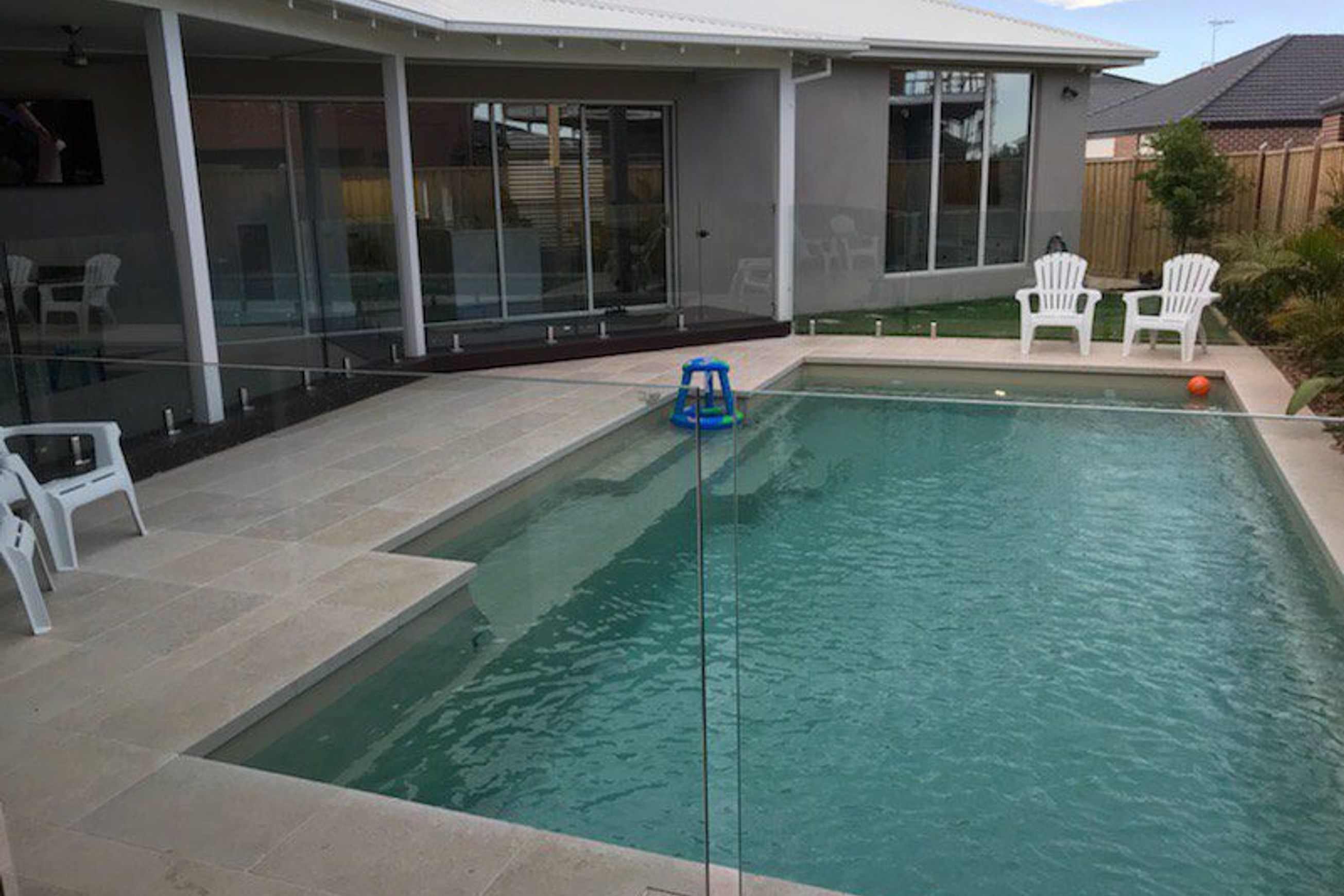 Sinai Pearl Brushed Limestone Tiles