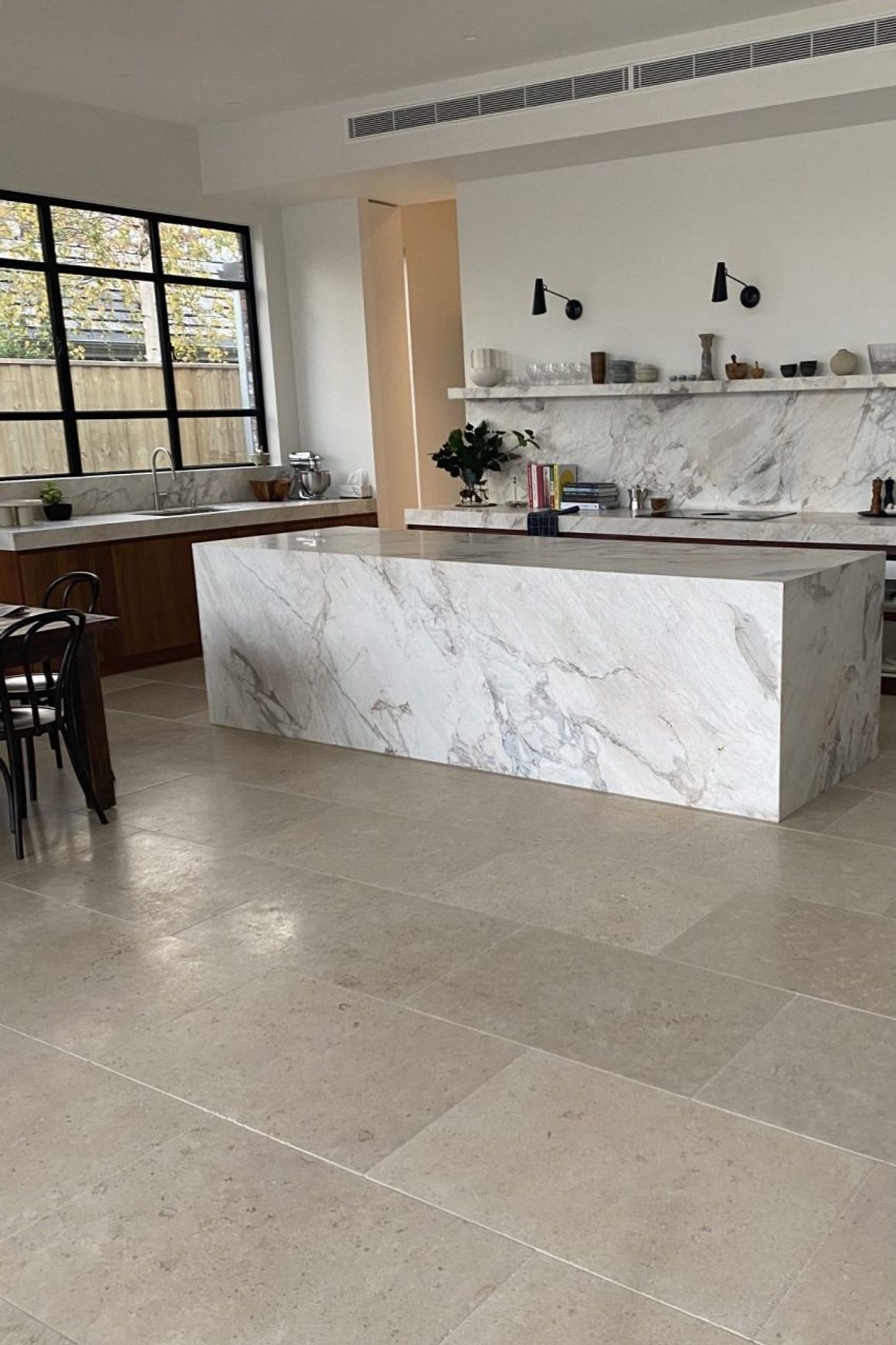 Sinai Pearl Brushed Limestone Tiles