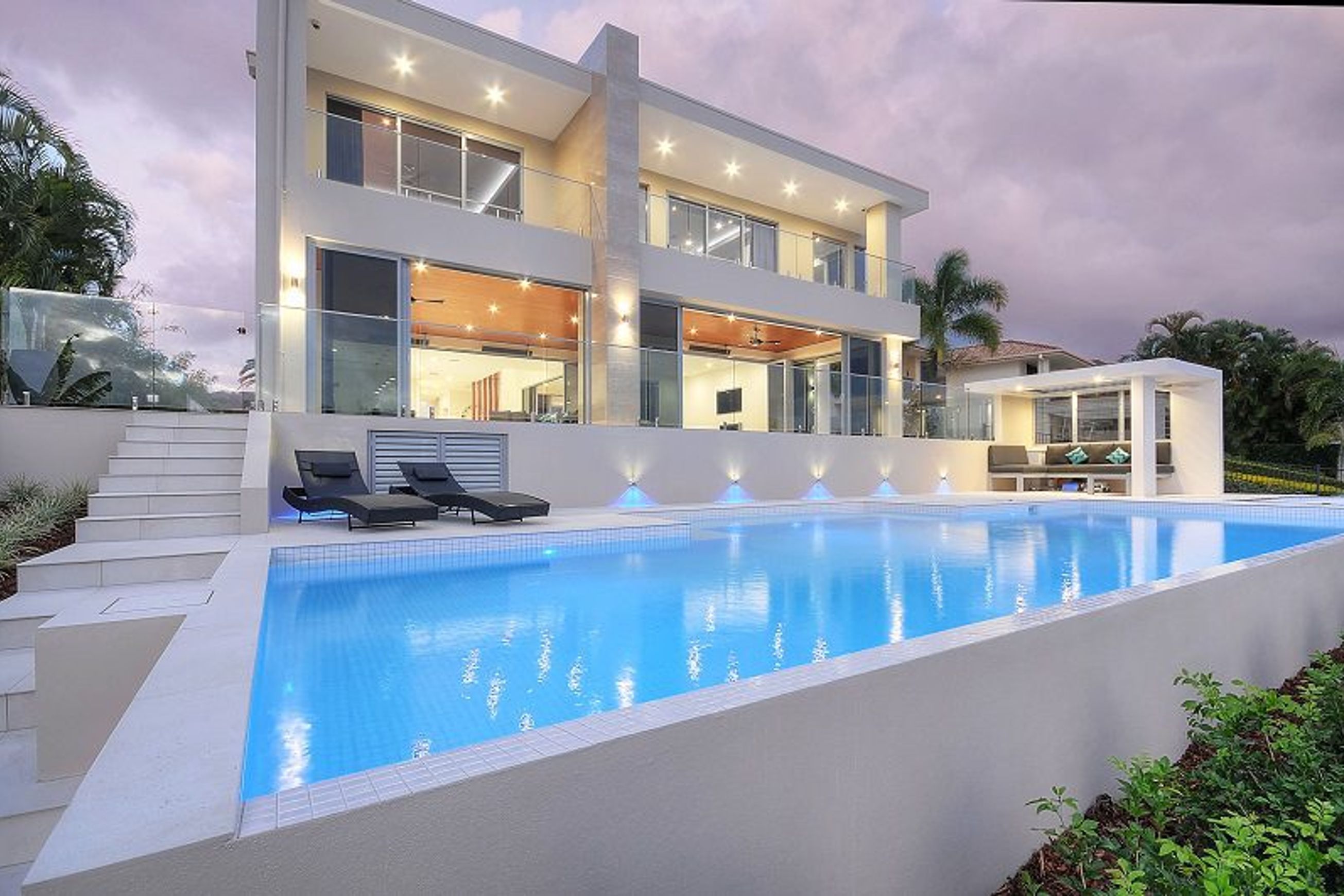 Sinai Pearl Sandblasted Limestone Pool Coping