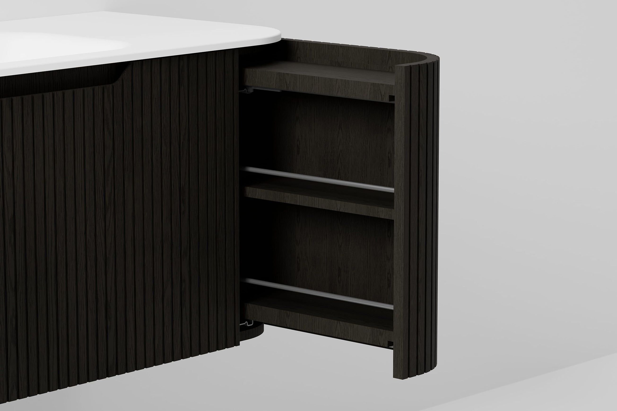 Sora 1800 Vanity | Slab Top