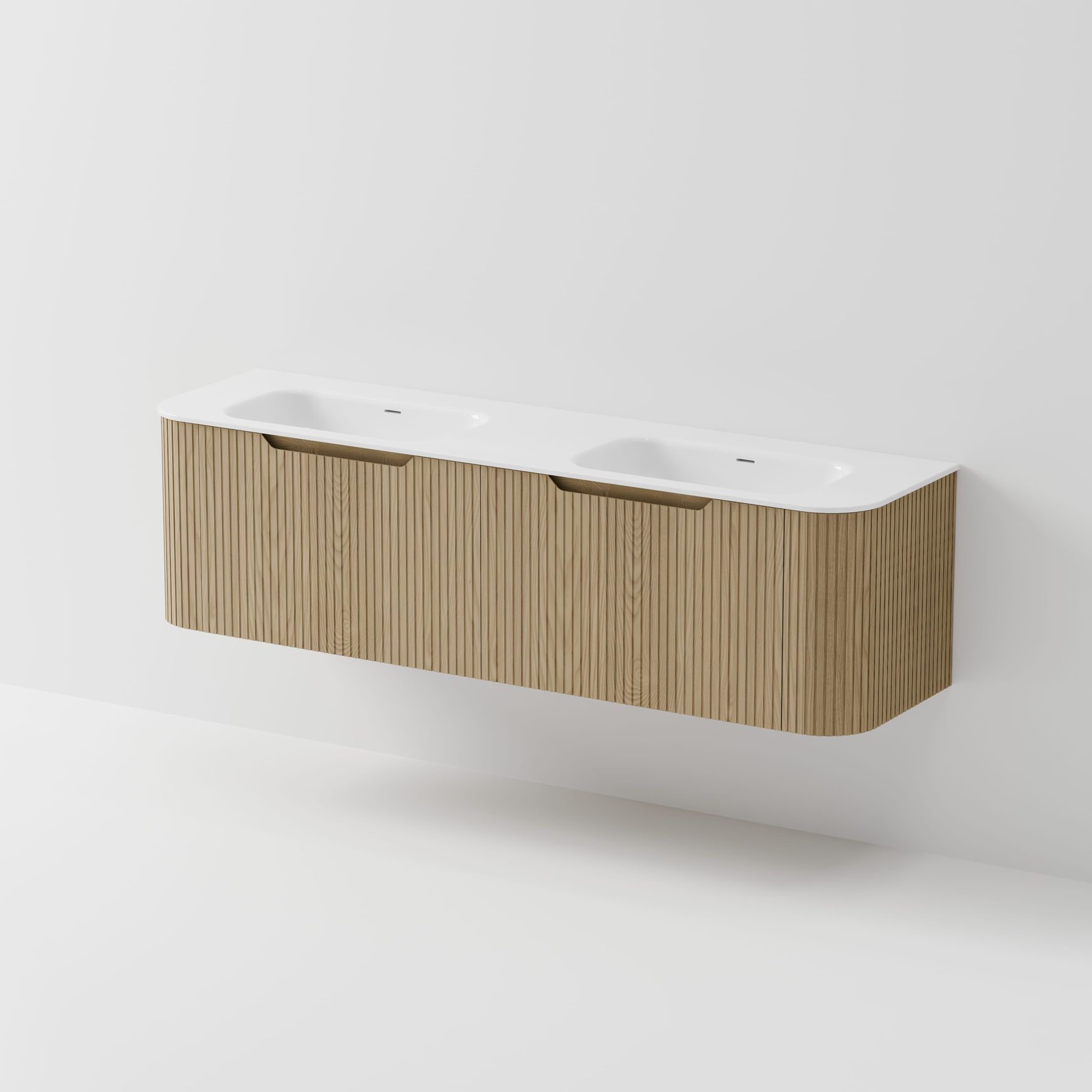 Sora 1800 Vanity | Double Inset Basin