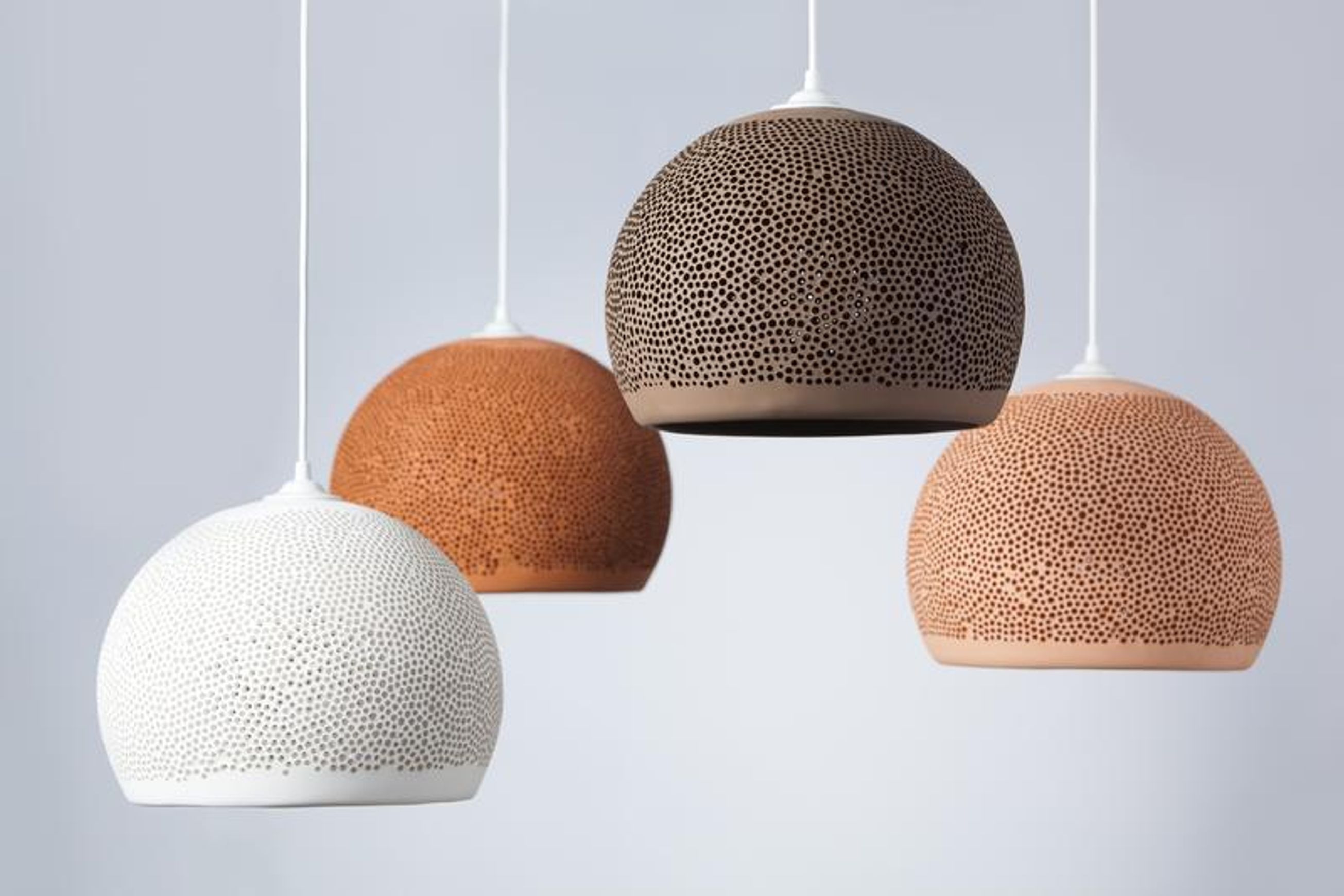 Sponge Up Clay Pendant