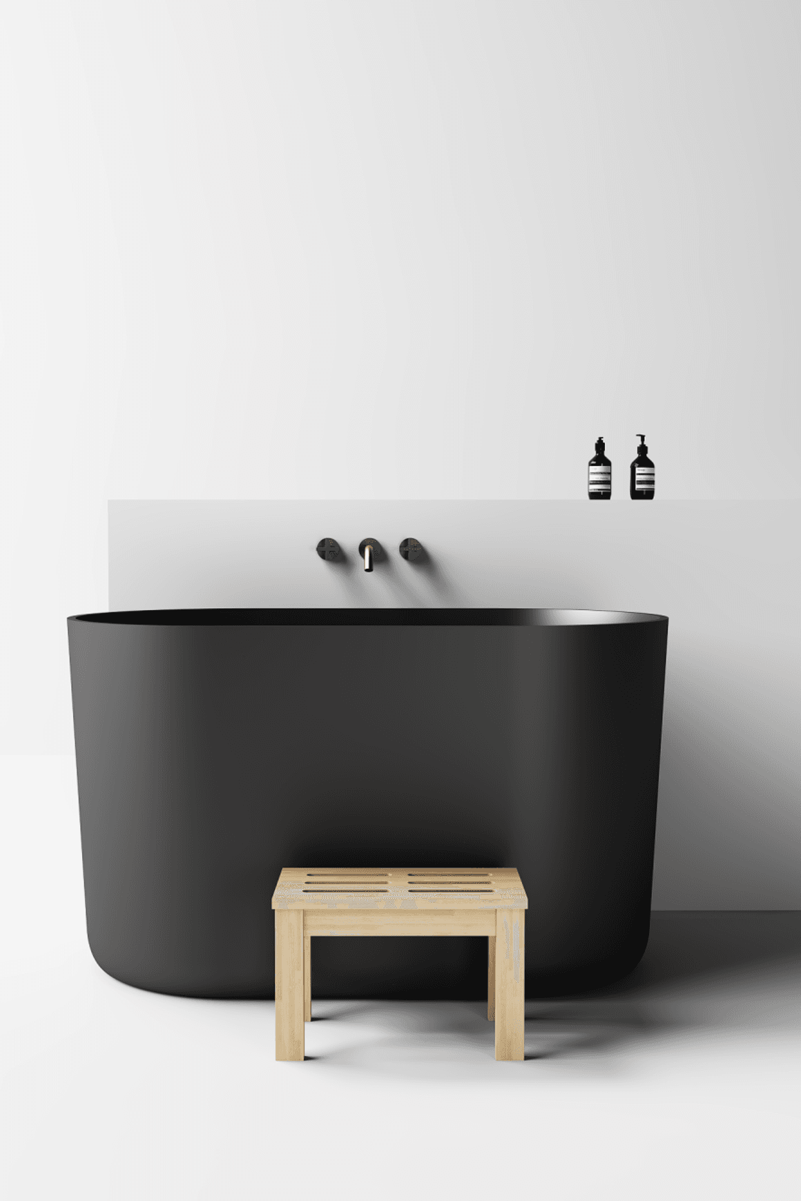 Toka Lite Seren - Japanese Stone Bath - 1300mm - ST93