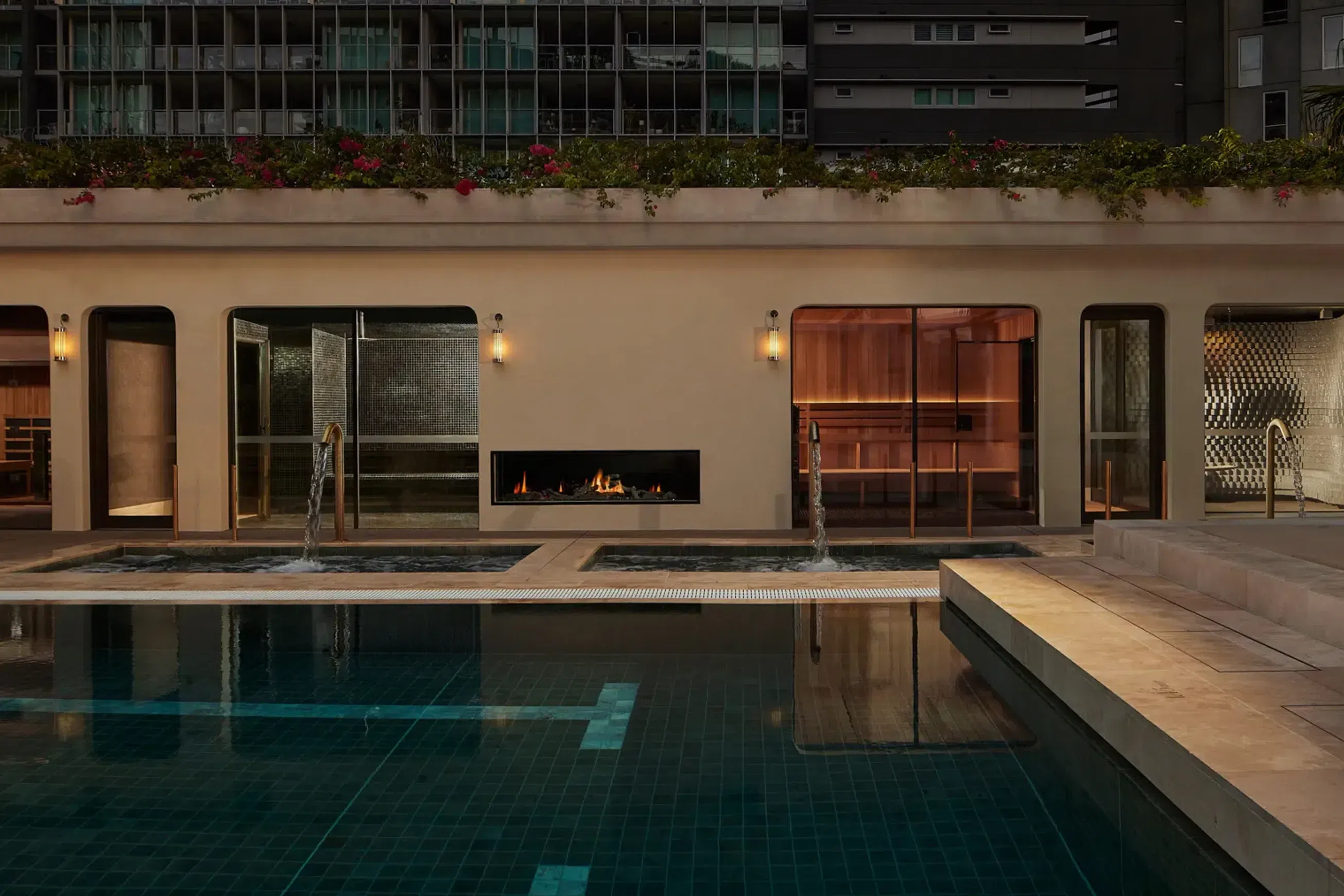 Green Sukabumi Bali Stone Pool Mosaics