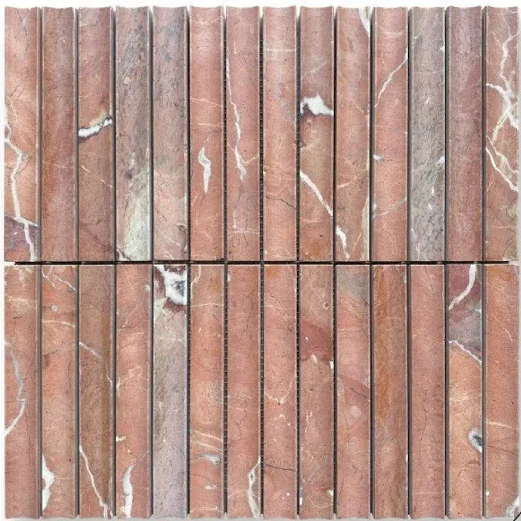 Mini Fluted Concave | Natural Stone Mosaics