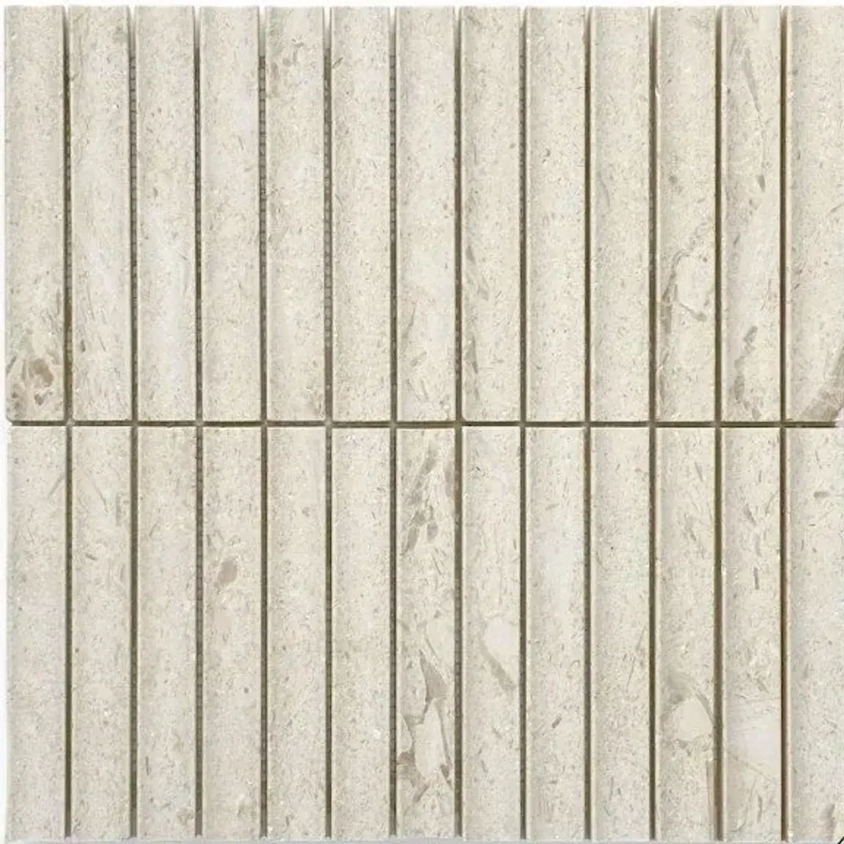 Mini Fluted Concave | Natural Stone Mosaics