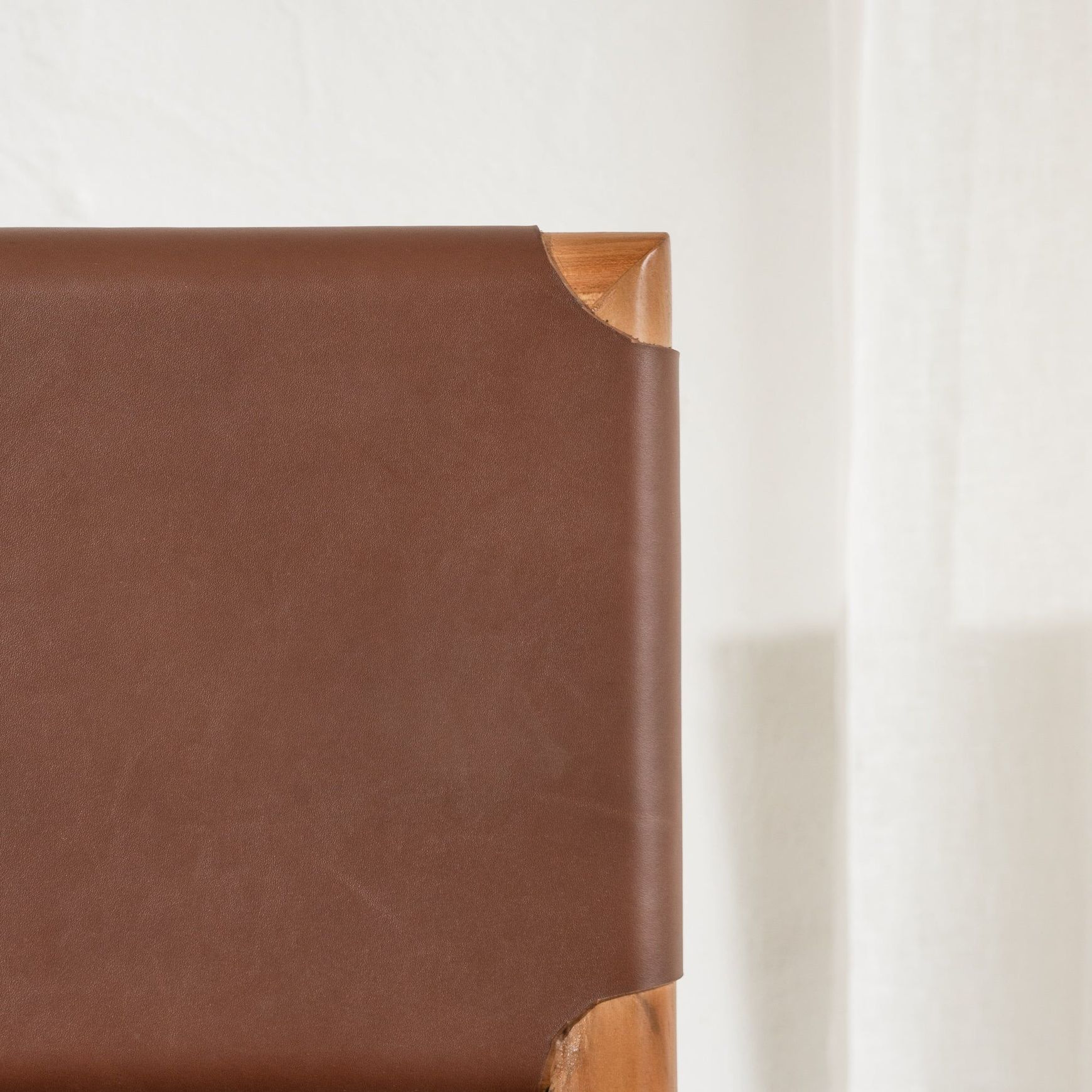 Soren Leather Dining Chair - Chocolate