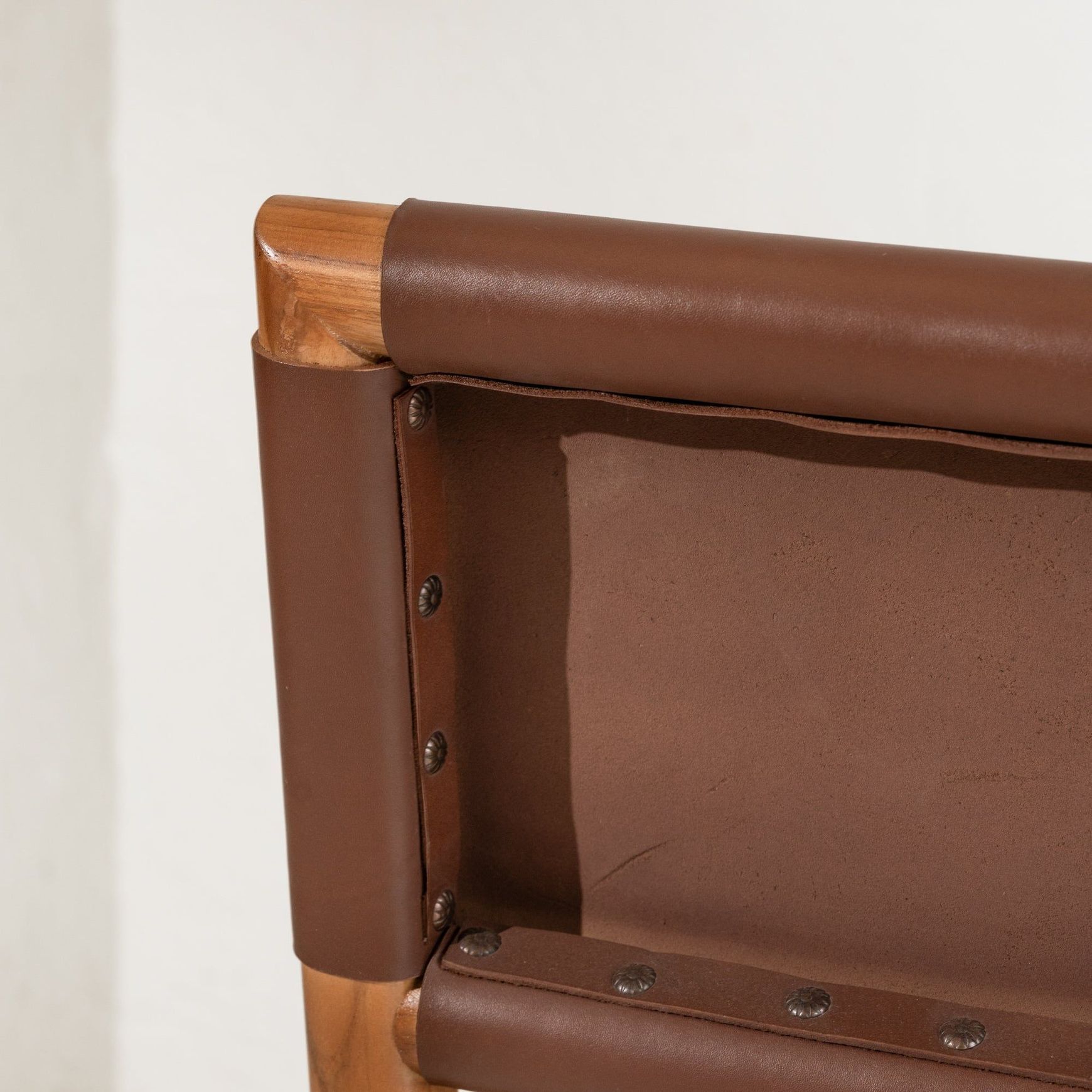 Soren Leather Dining Chair - Chocolate