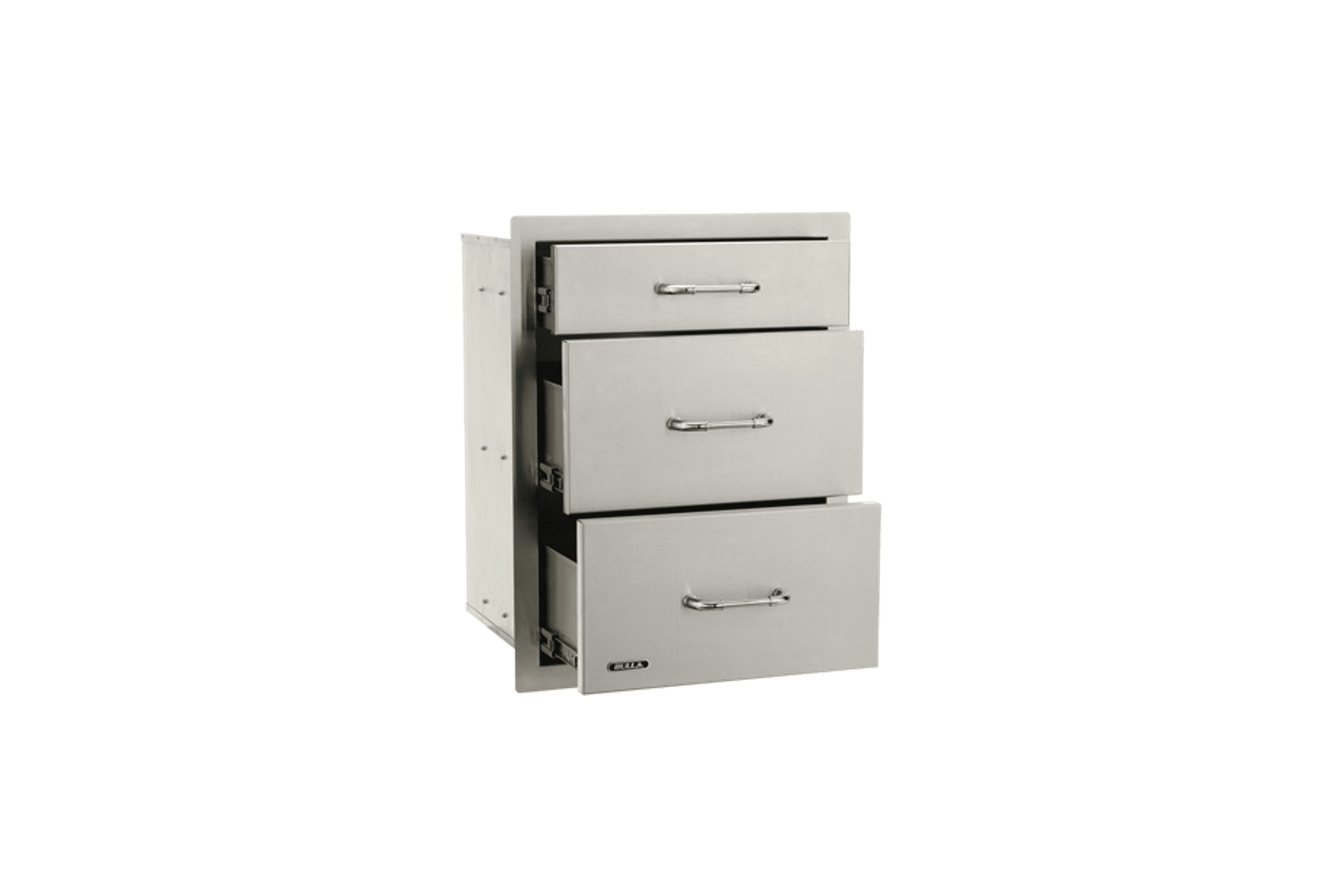 Bull Stainless Steel Triple Drawer System