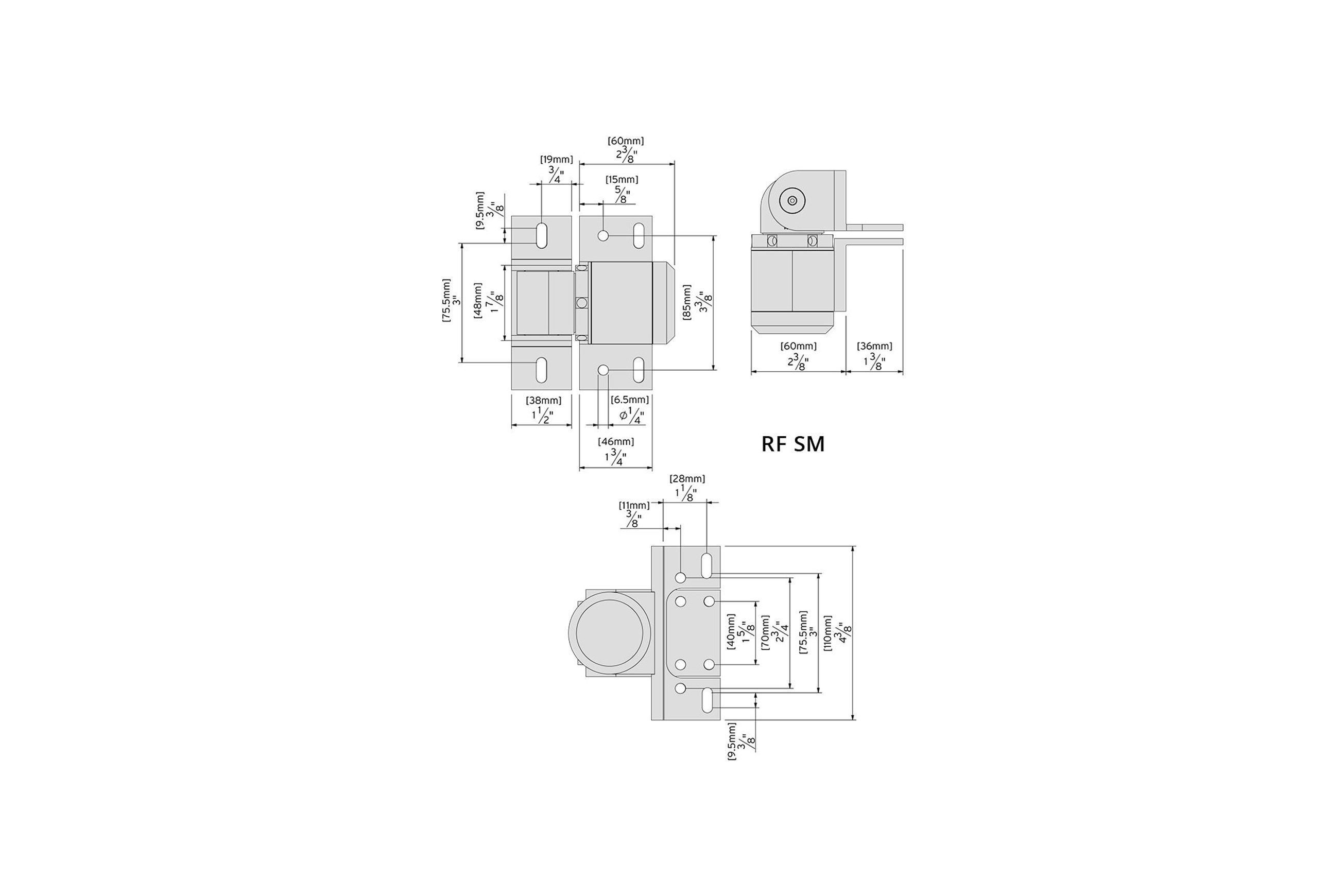Sureclose® Readyfit 108 Hinge