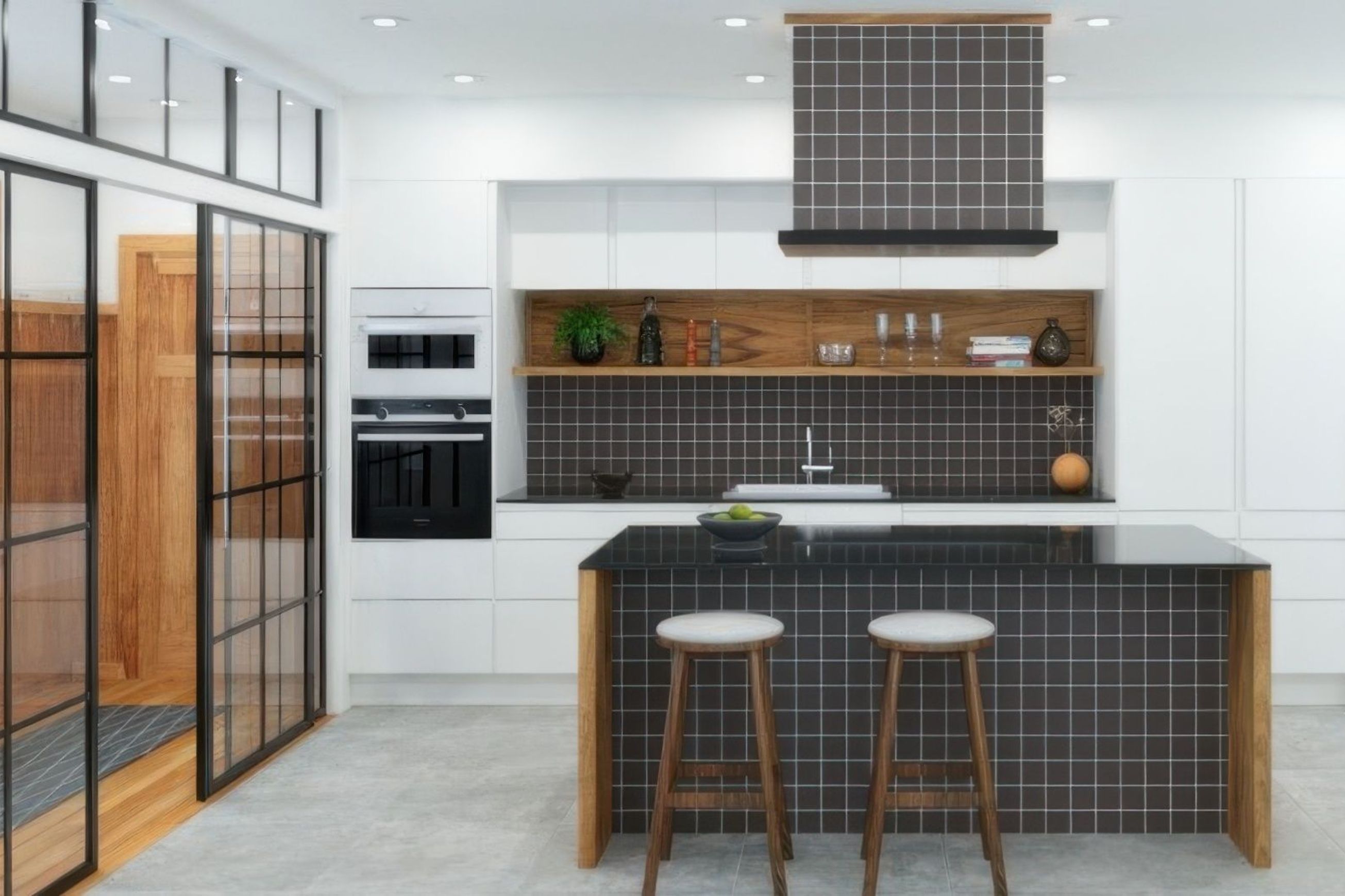 Truffle Matt 75mm Mosaic | Surfaces
