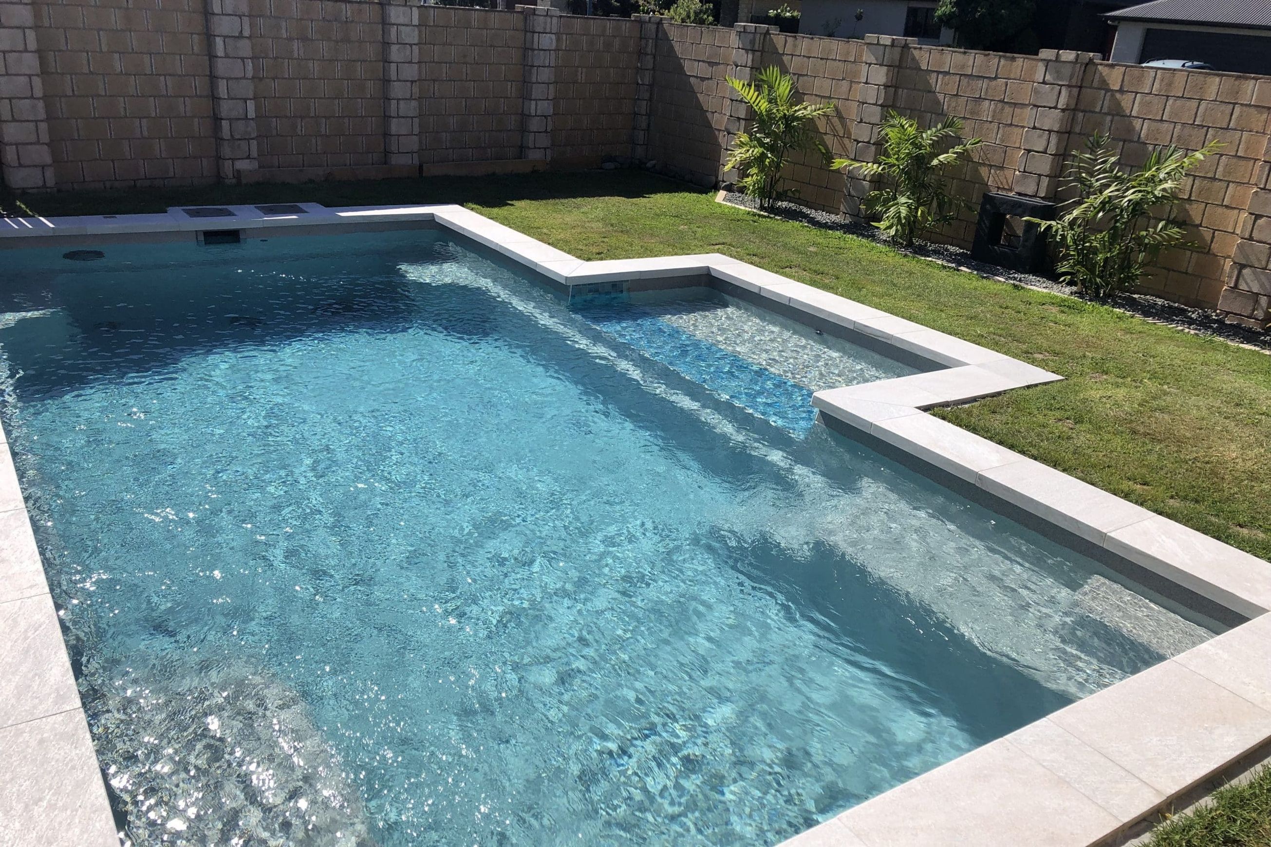 Tallin Grey Limestone Pool Coping