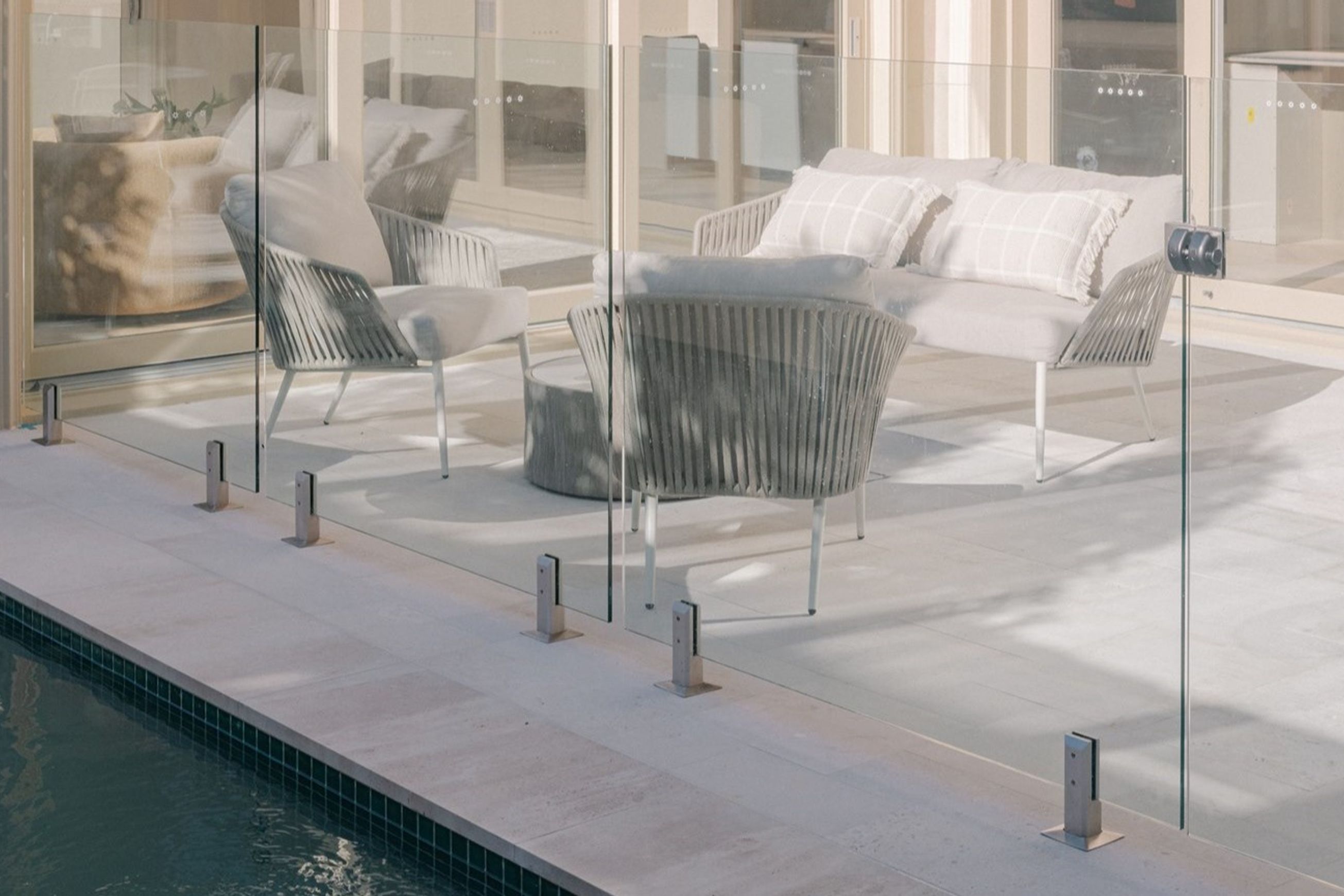 Tallin Grey Limestone Pool Coping
