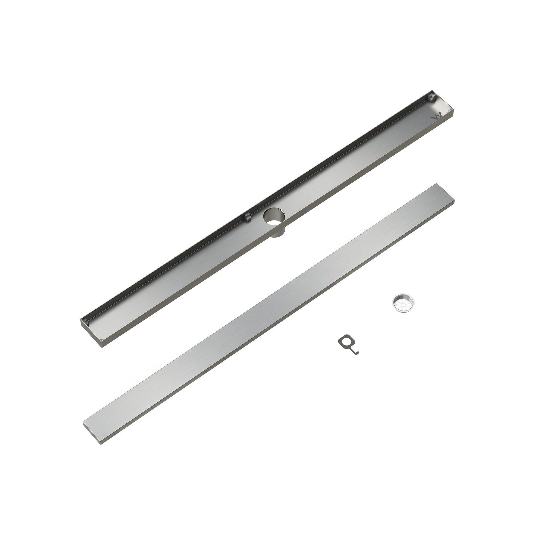Plumbline 1000mm Tiled Insert Channel Shower Drain