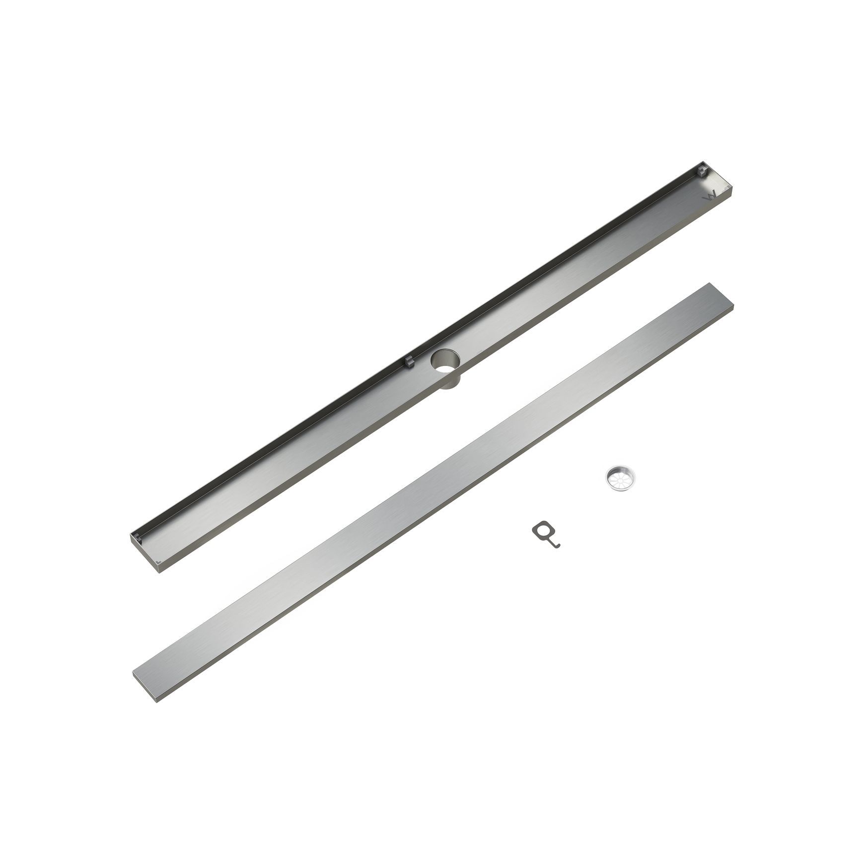 Plumbline 1200mm Tiled Insert Channel Shower Drain