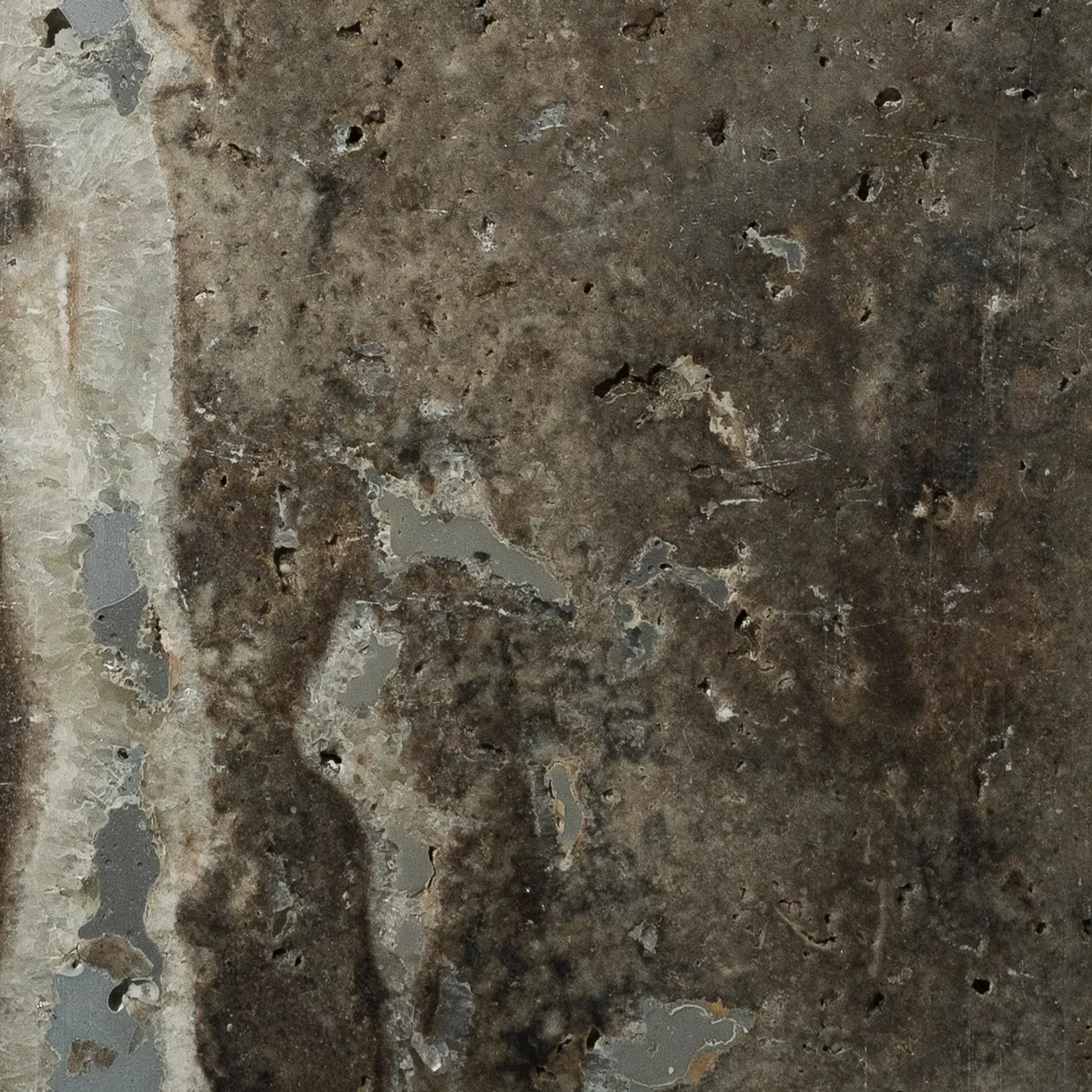 Titanium Honed Travertine Porcelia