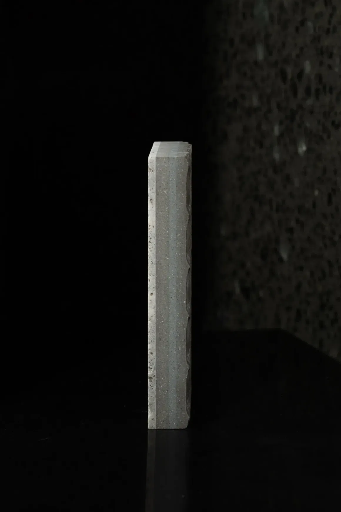 Titanium Sandblasted Travertine Porcelia