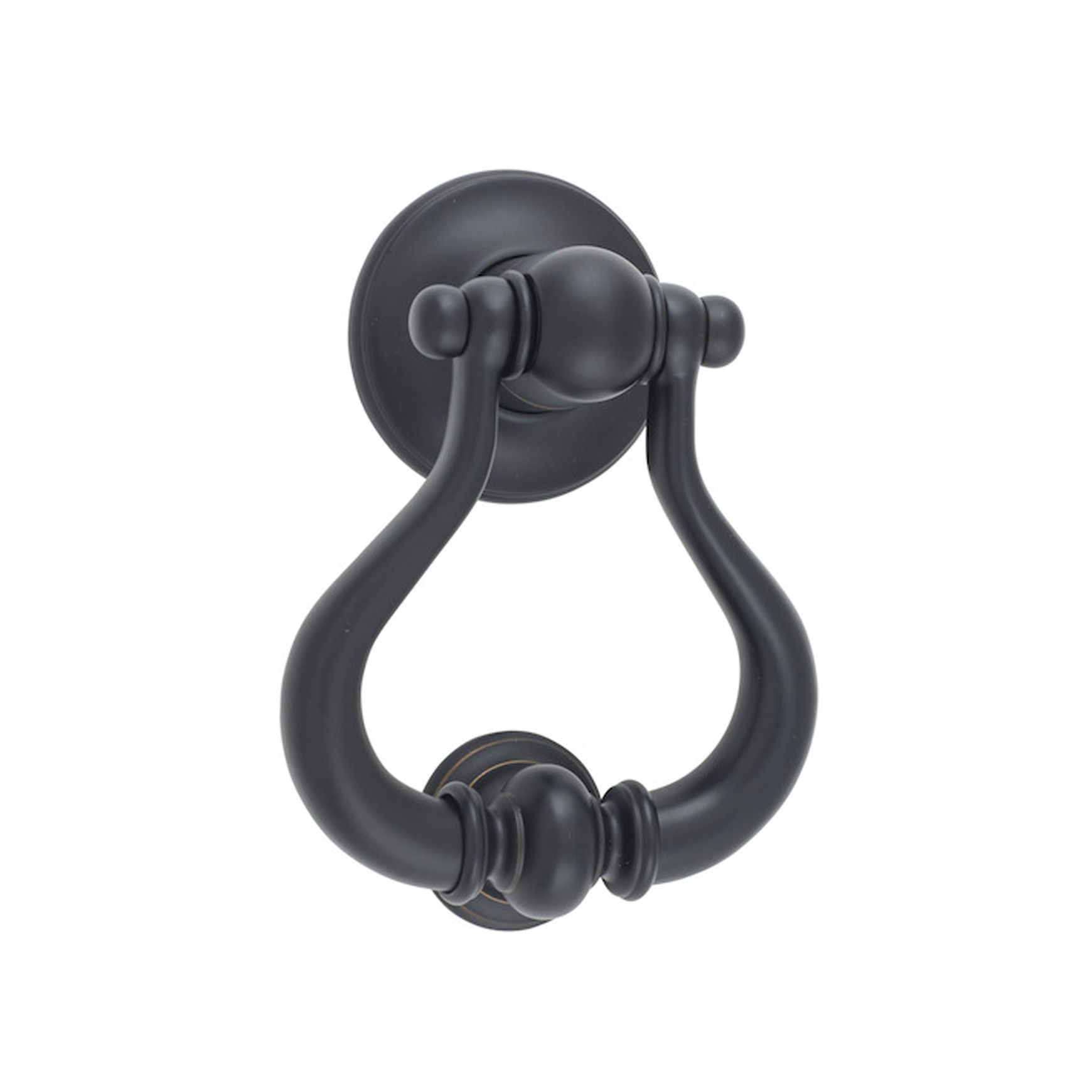 Iver Sarlat Door Knocker Matt Black 137mm x 115mm 9393