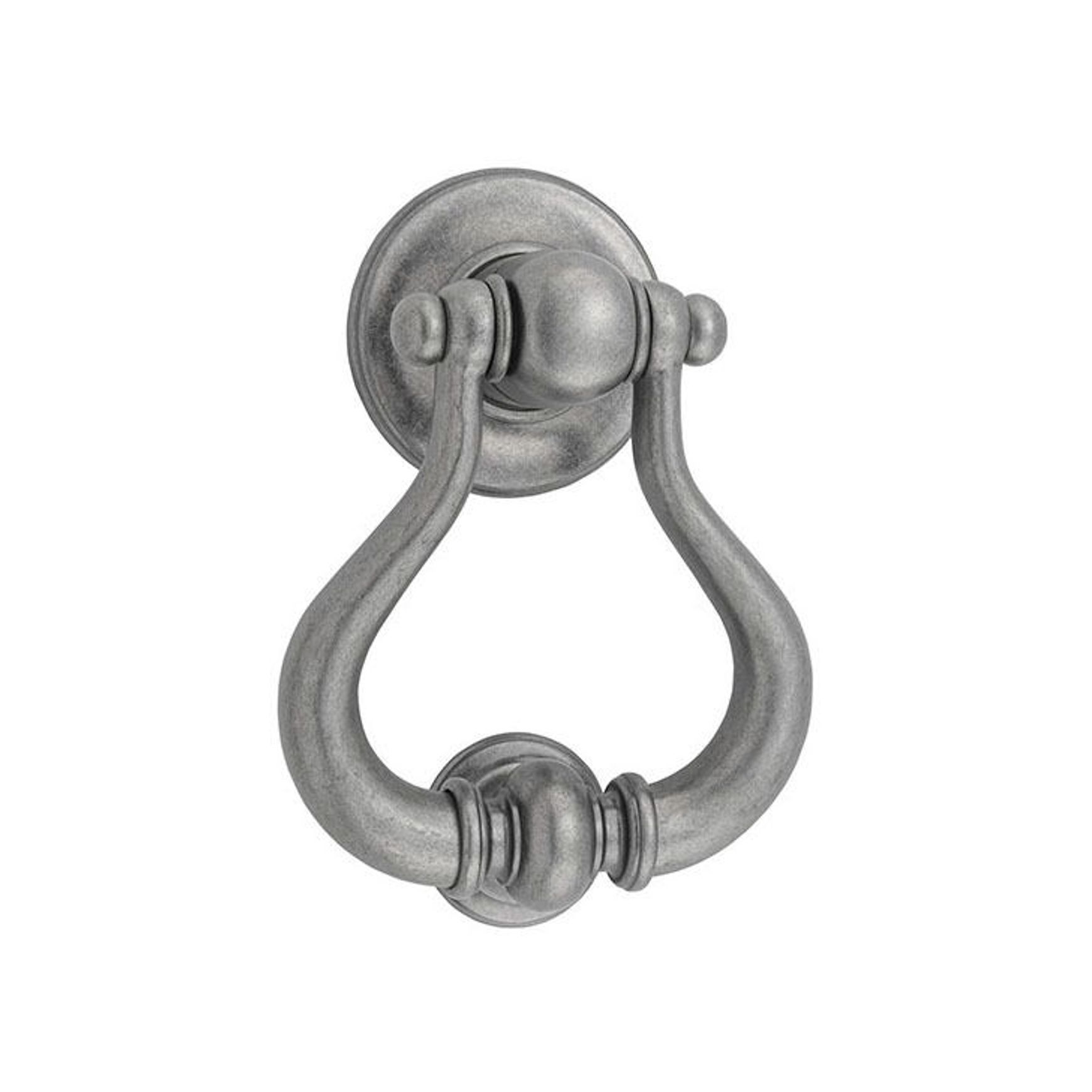Iver Sarlat Door Knocker Distressed Nickel 137mm x 115mm 9397