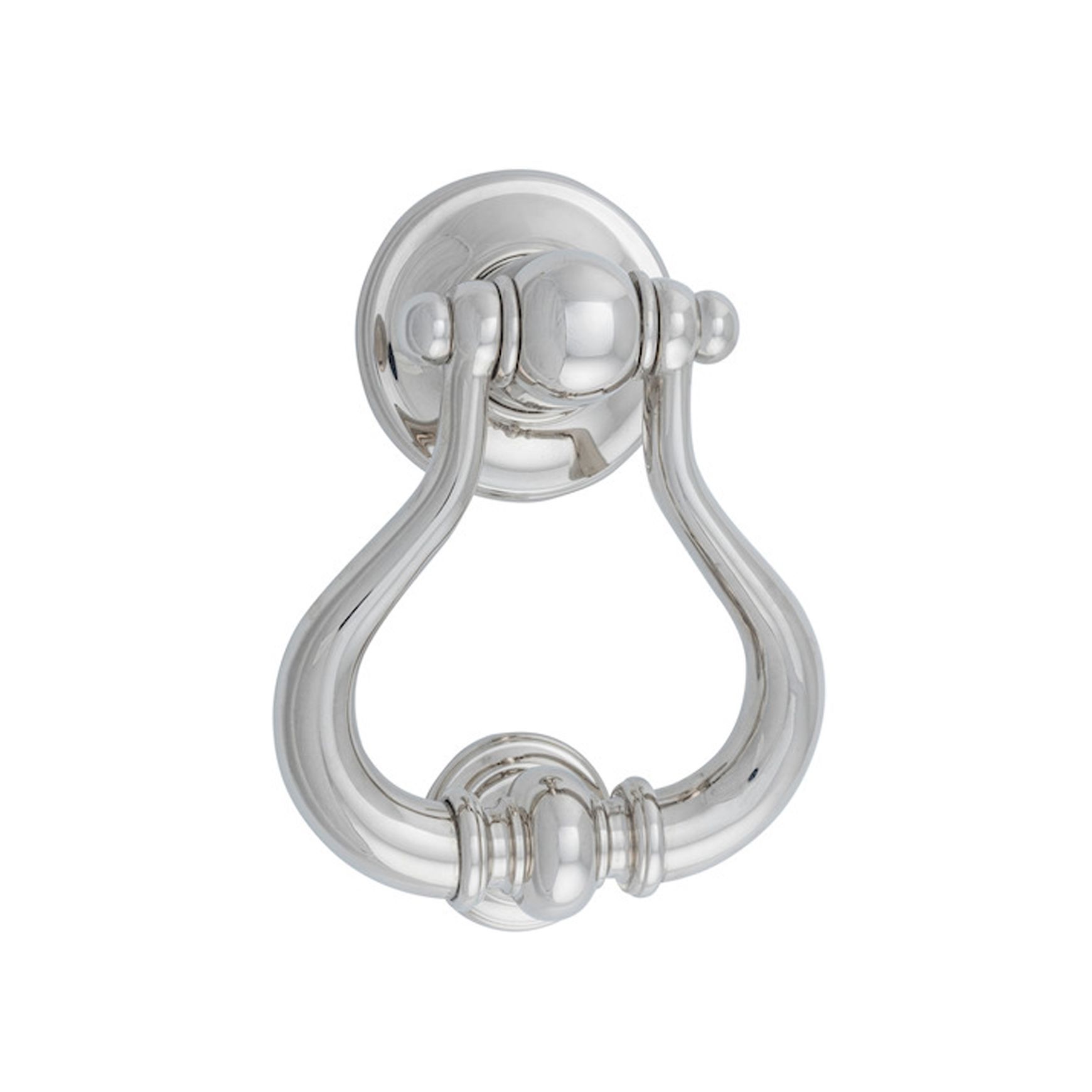 Iver Sarlat Door Knocker Polished Nickel 137mm x 115mm 9398