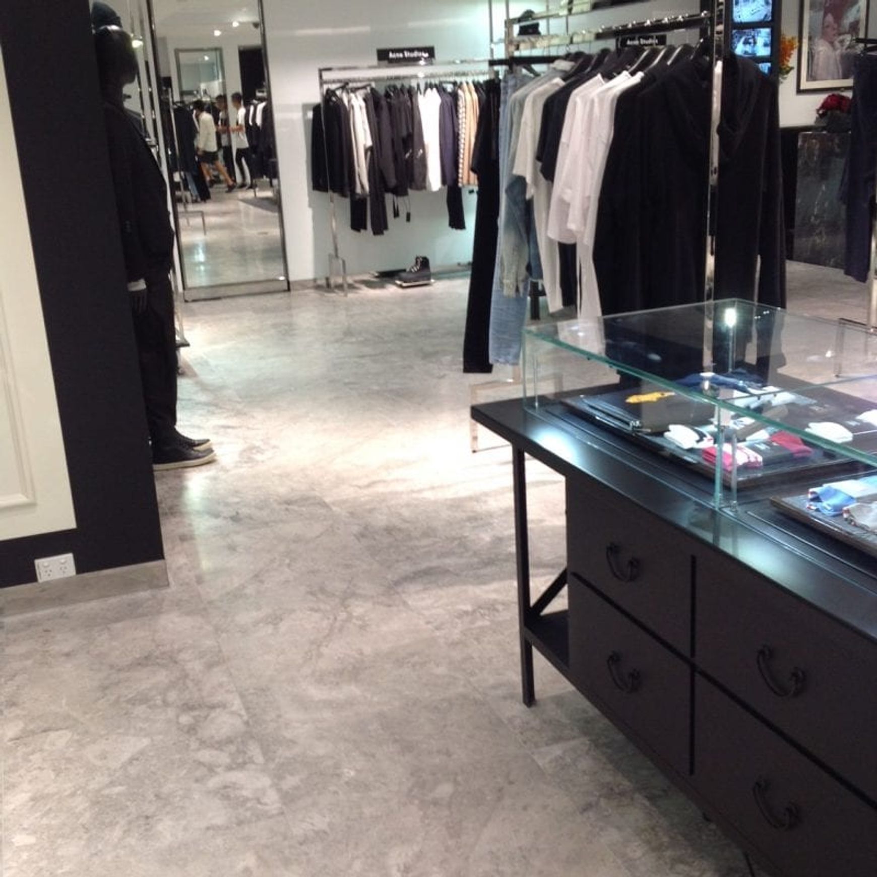Tundra Grey Honed Limestone Tiles