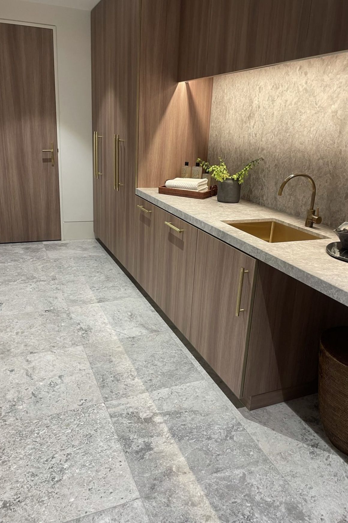Tundra Grey Honed Limestone Tiles