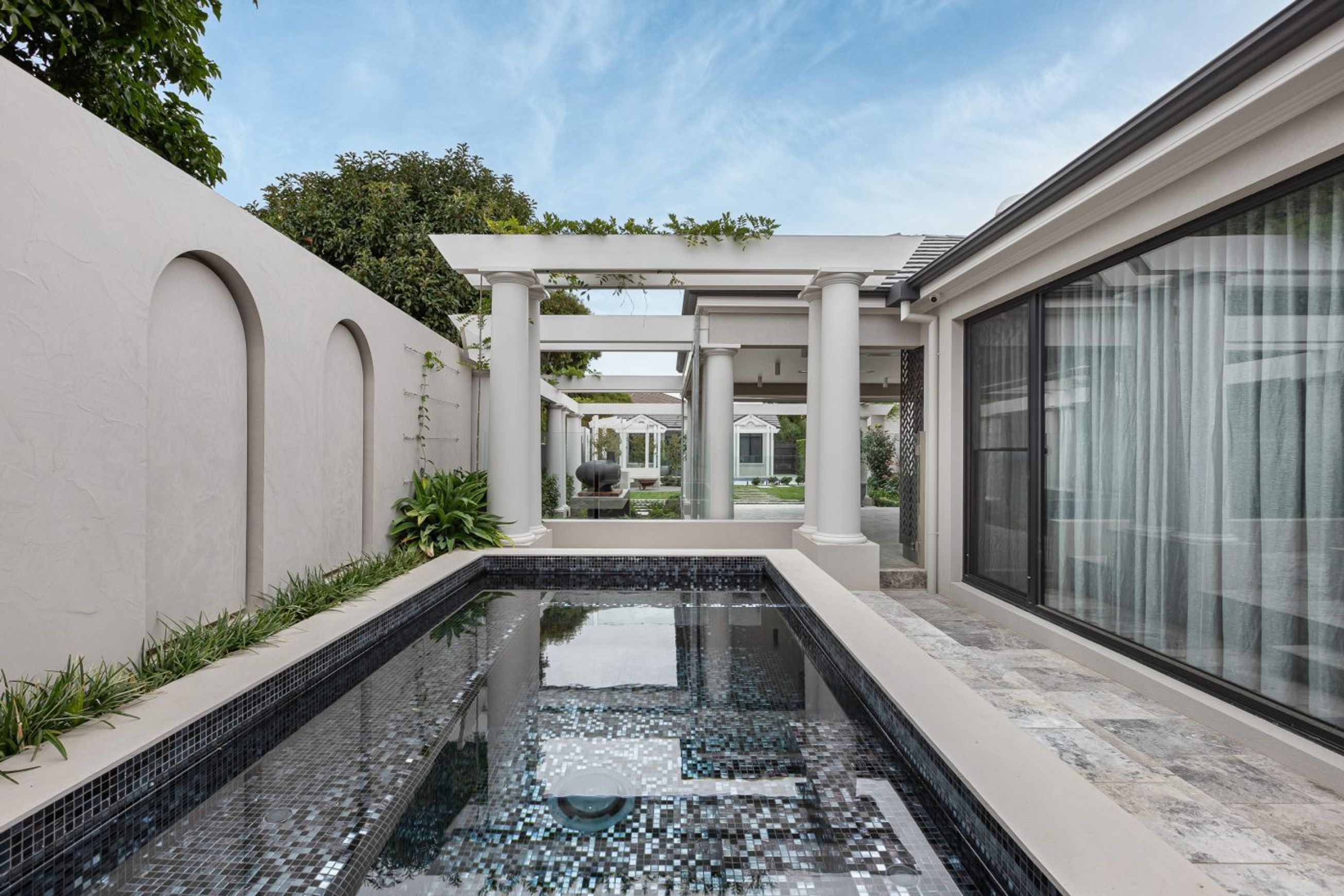 Tundra Grey Honed Limestone Tiles