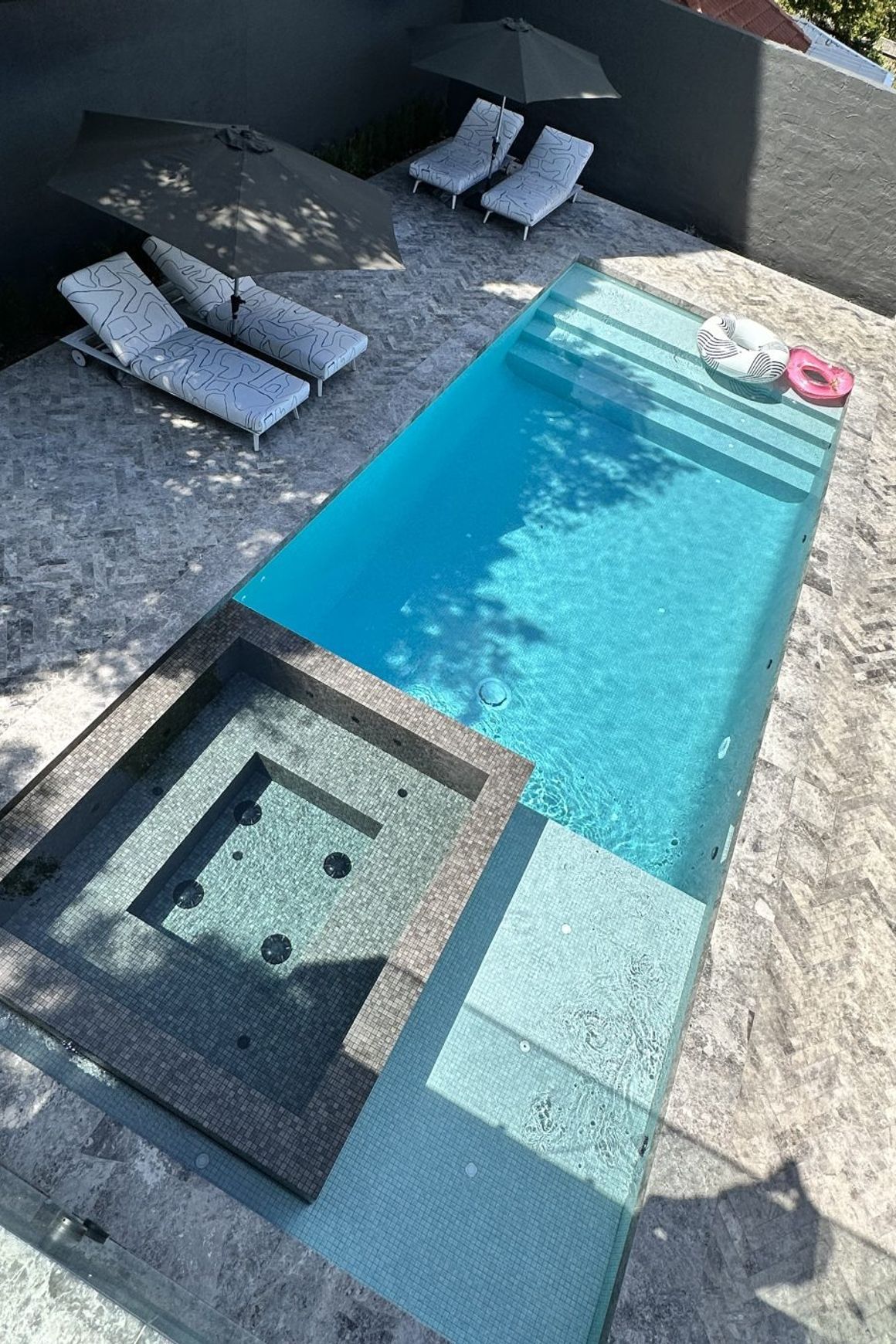 Tundra Grey Honed Limestone Tiles