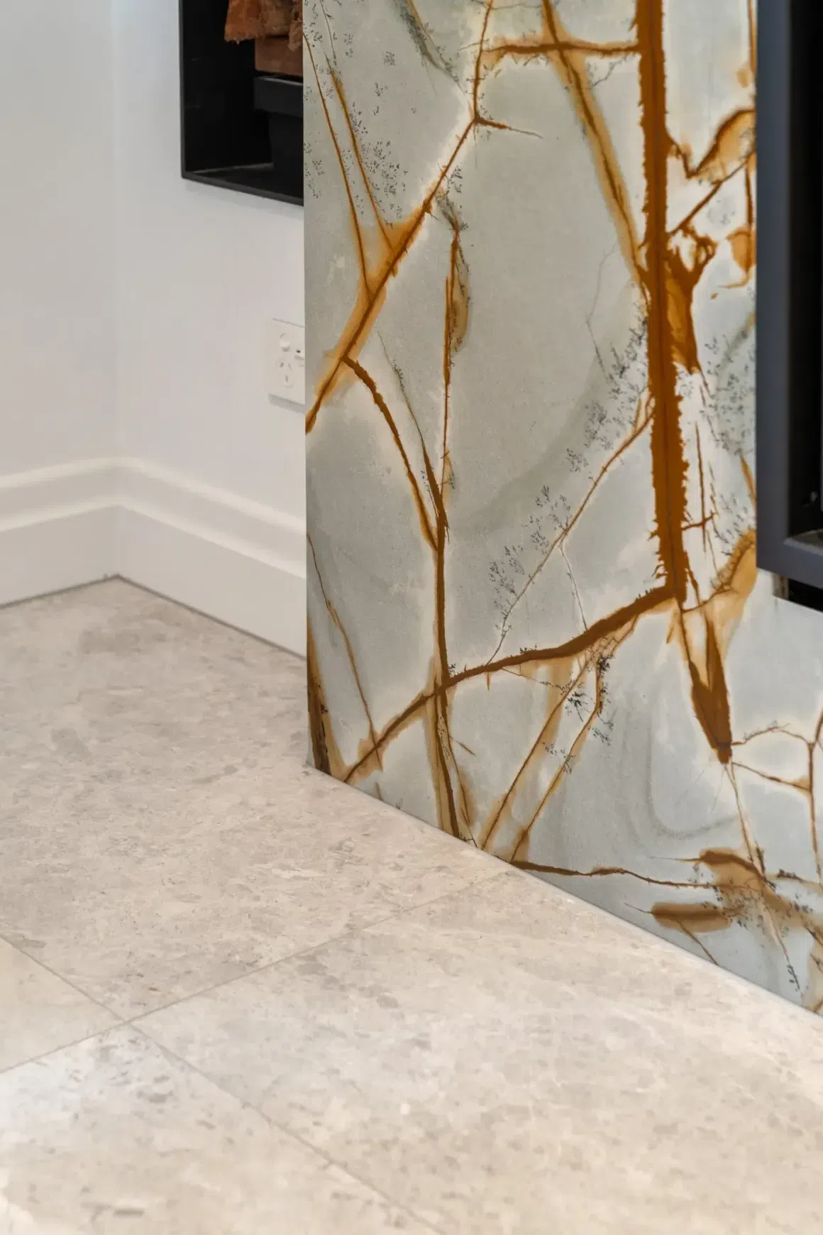 Tundra Grey Honed Limestone Tiles