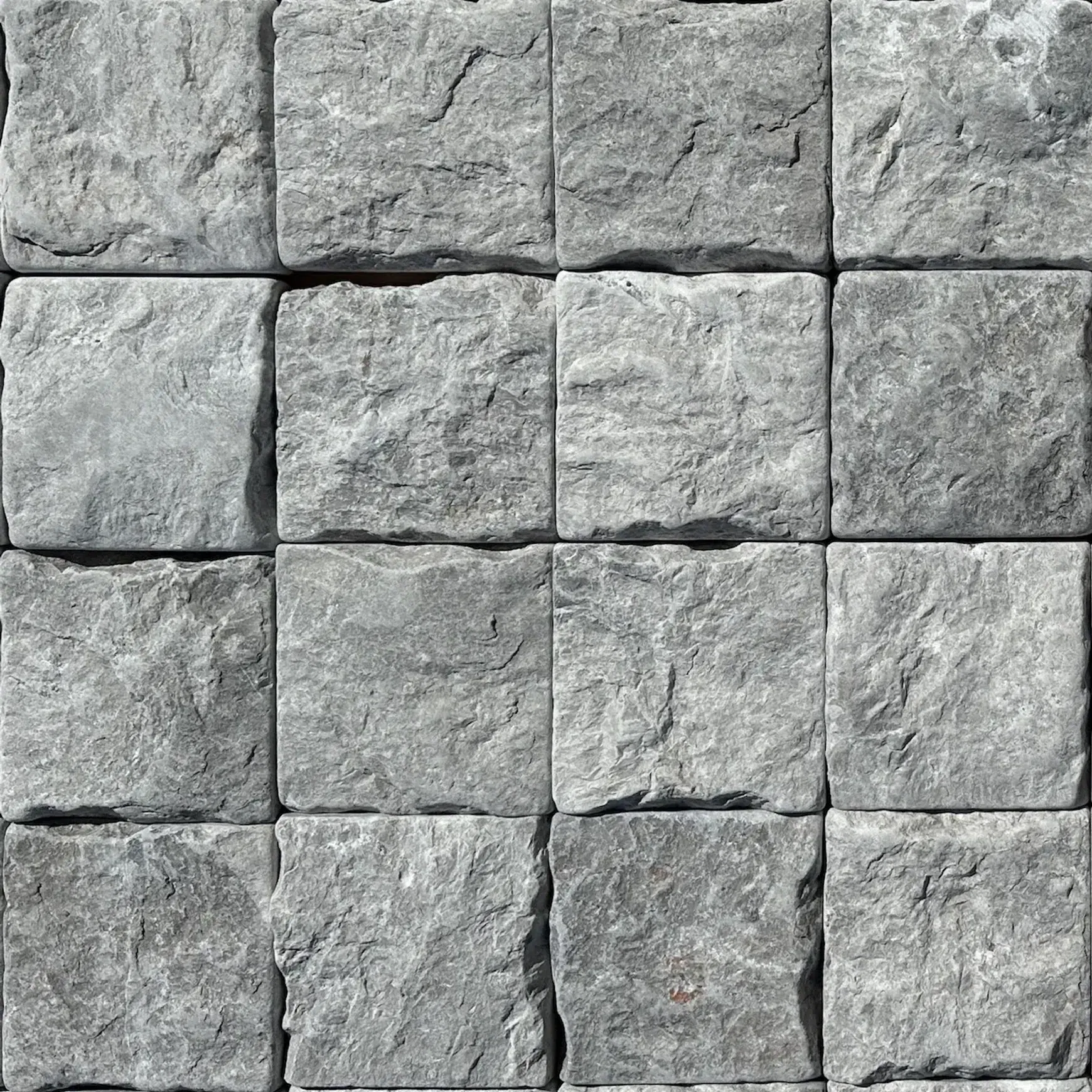 Tundra Grey Split Limestone Cobblestones