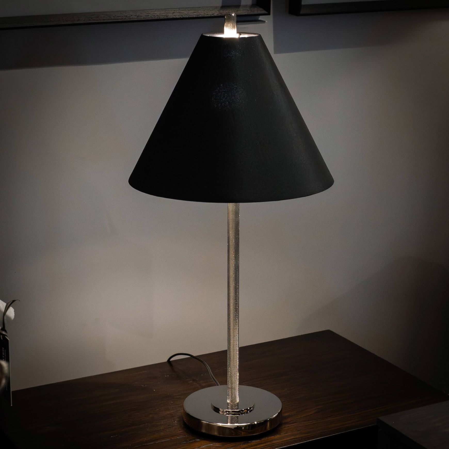 Tz - Monaco Bedside Lamp - Nickel
