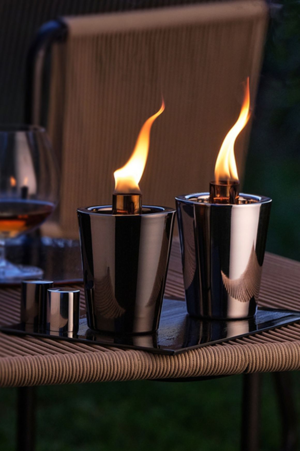 Tarcia Table Torch - Black