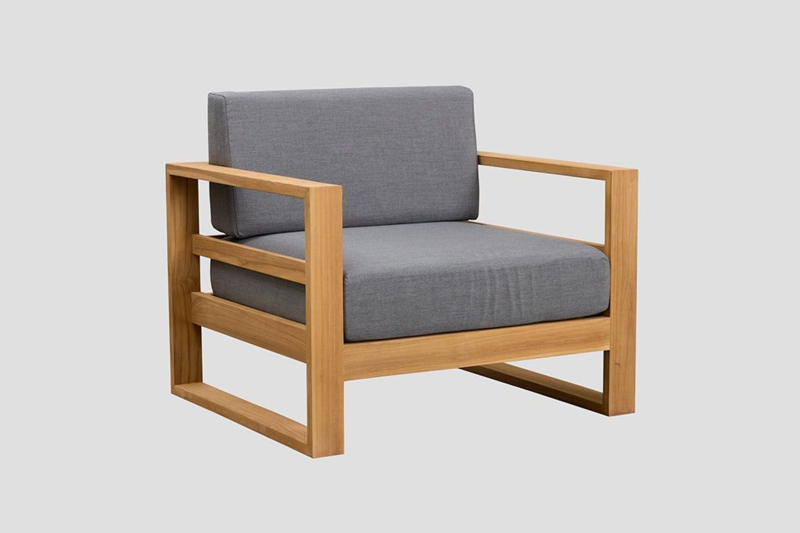 Tasman Teak Single Sofa