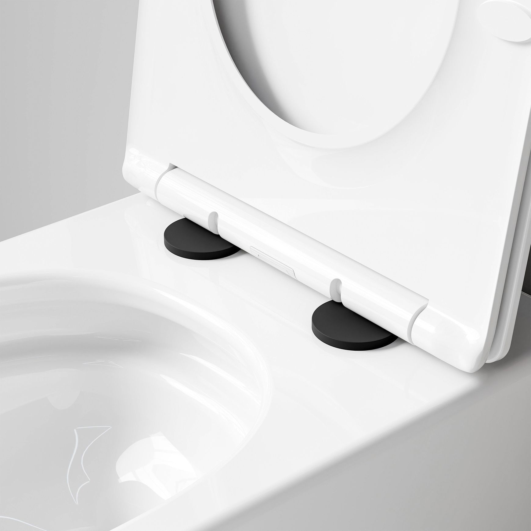 Toilet Seat Hinge Covers | 57Ø mm